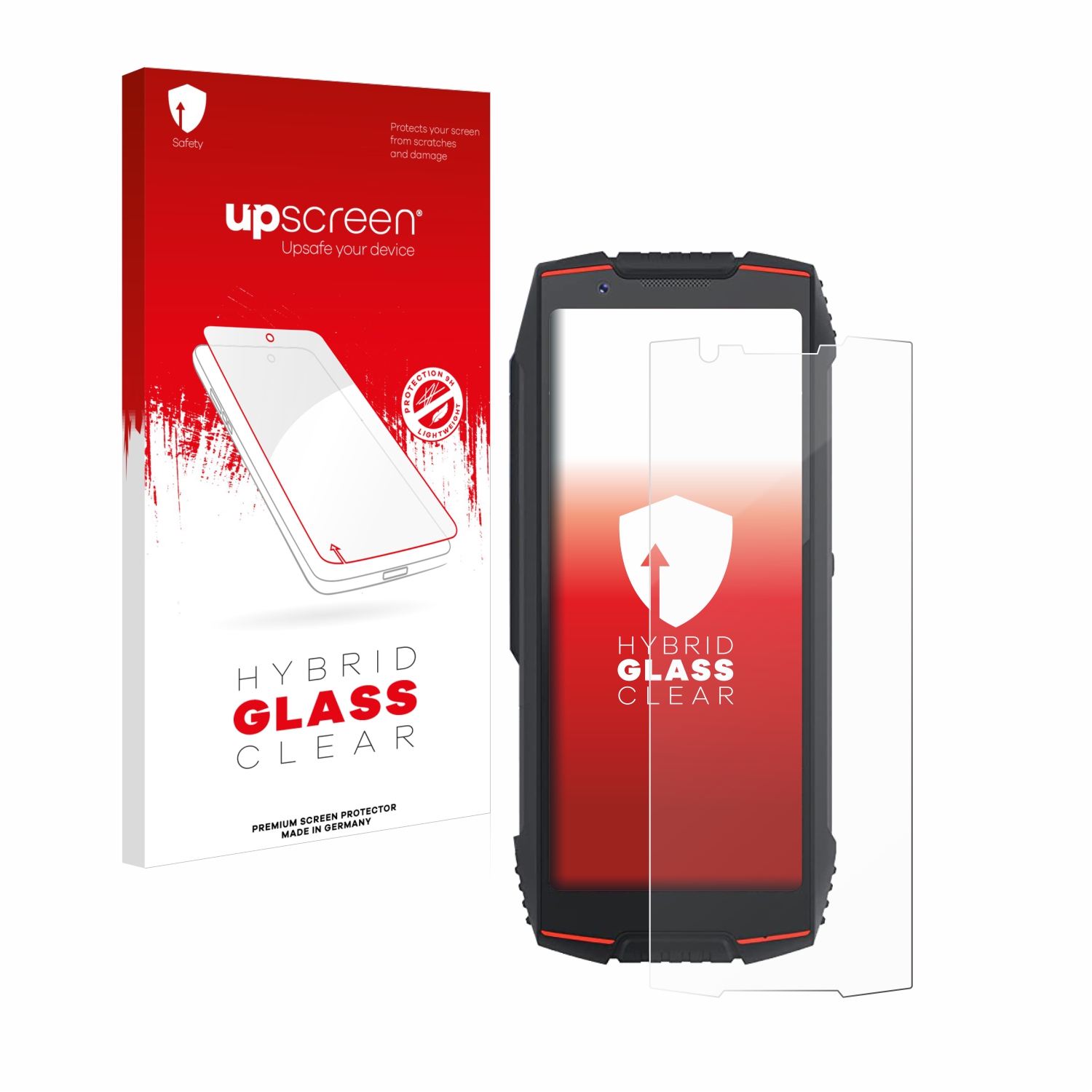 čirá skleněná fólie upscreen Hybrid Glas pro Cubot King Kong Mini 3