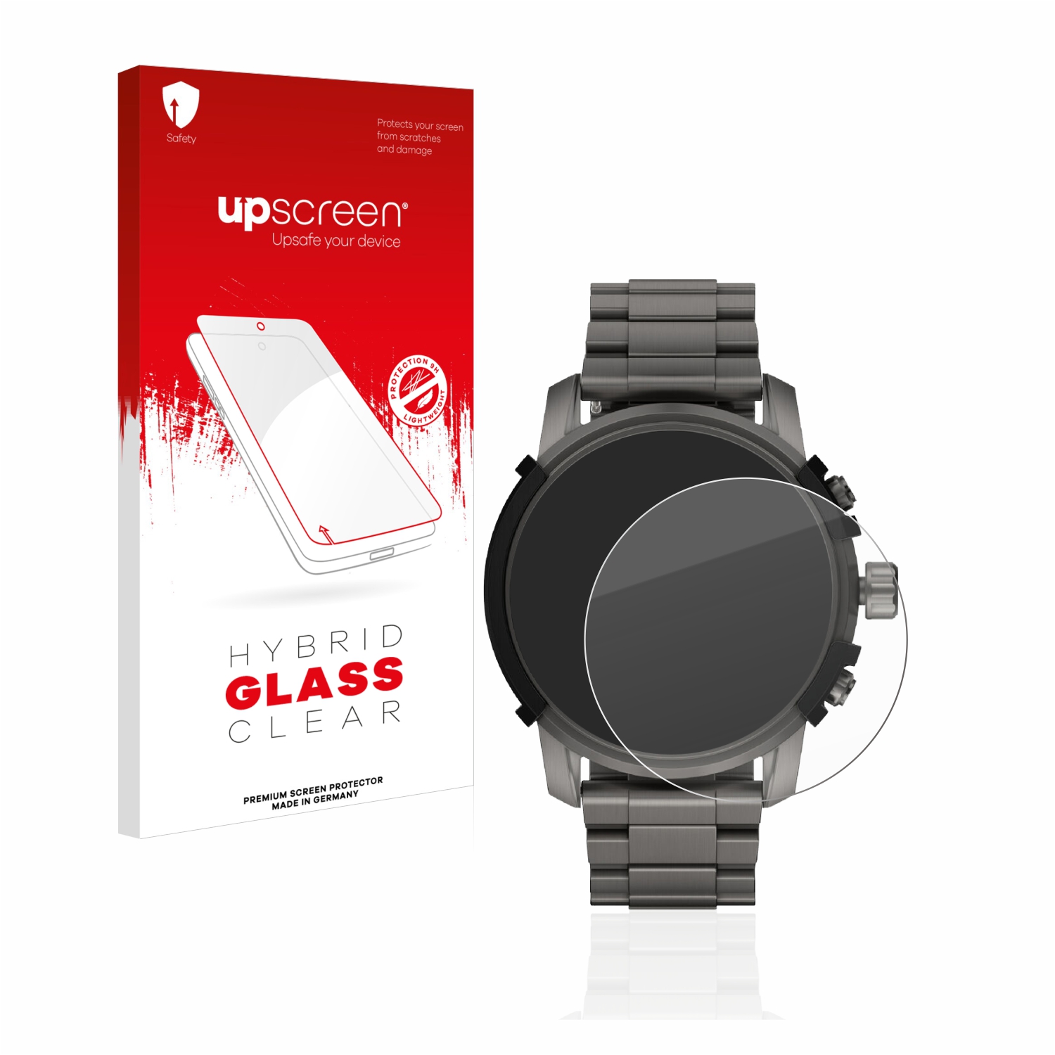 čirá skleněná fólie upscreen Hybrid Glas pro Diesel On DZT2042R (48 mm)