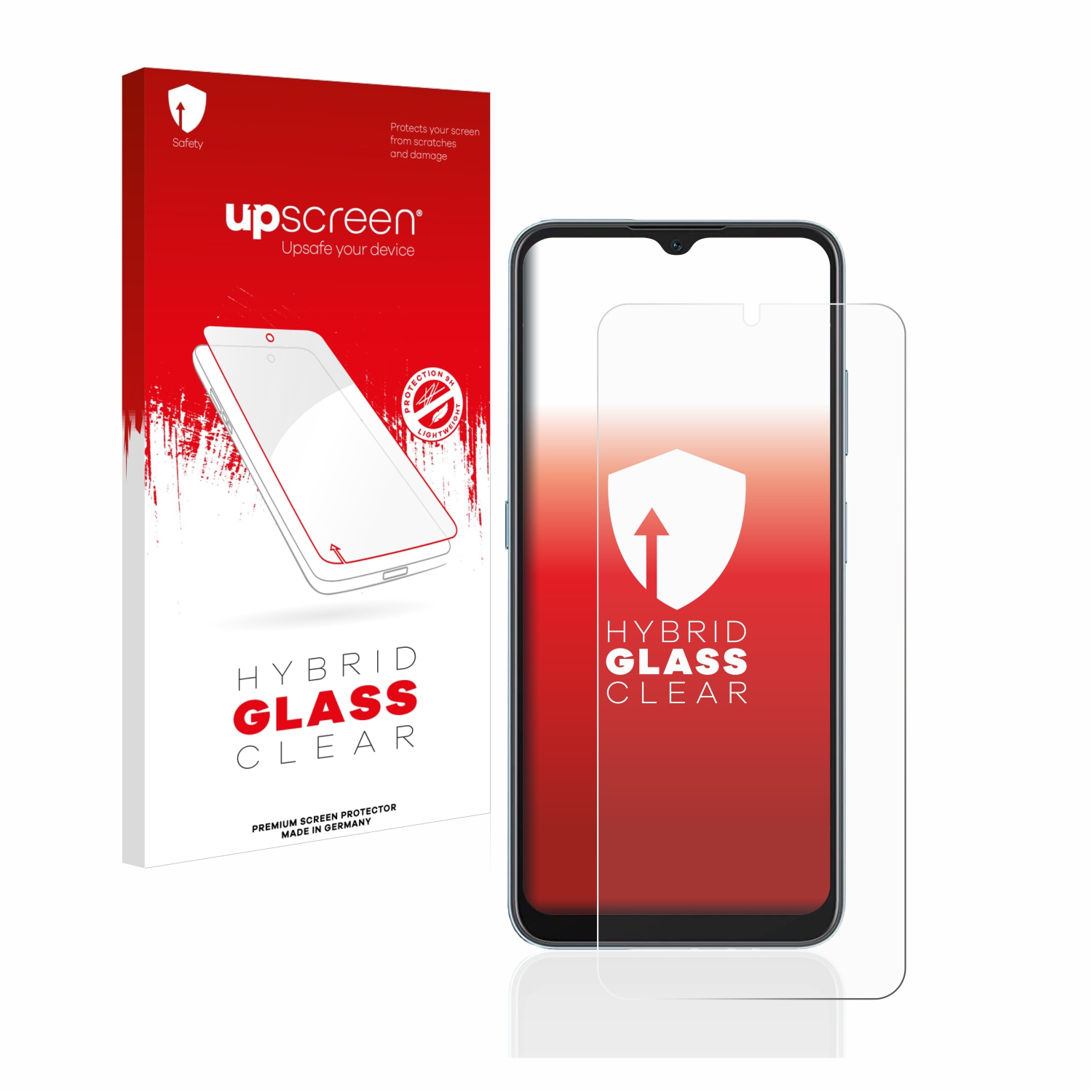 čirá skleněná fólie upscreen Hybrid Glas pro Blackview A85