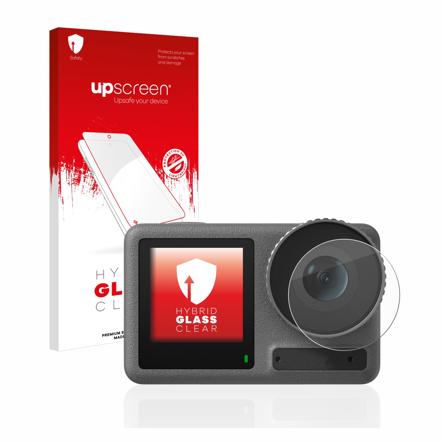 čirá skleněná fólie upscreen Hybrid Glas pro DJI Osmo Action 3 (čočka)