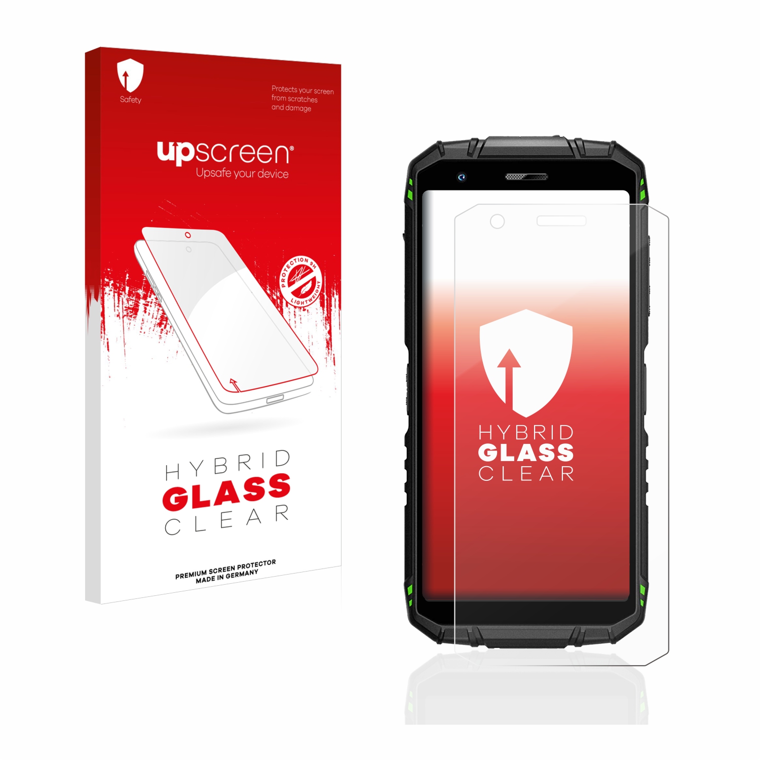 čirá skleněná fólie upscreen Hybrid Glas pro Doogee S41 Pro