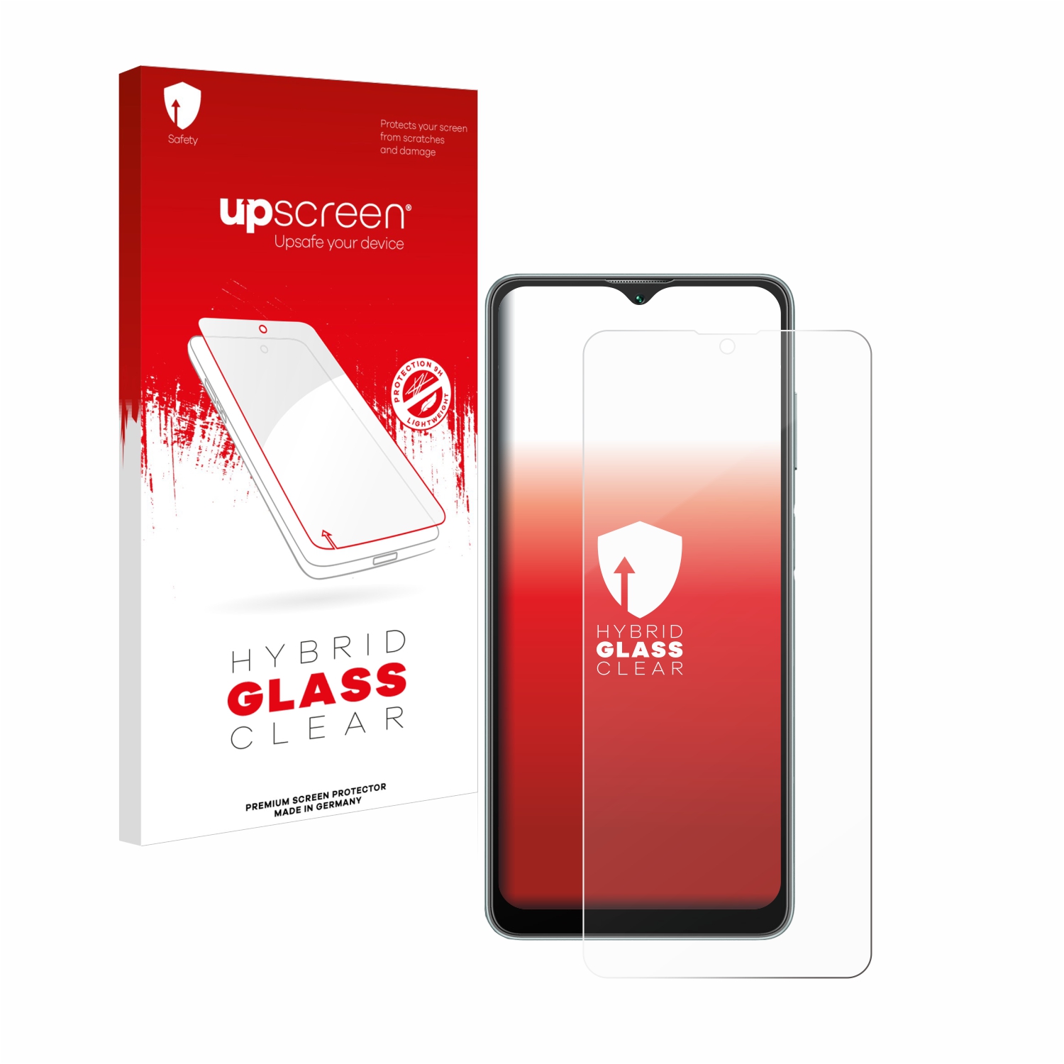 čirá skleněná fólie upscreen Hybrid Glas pro Blackview A53