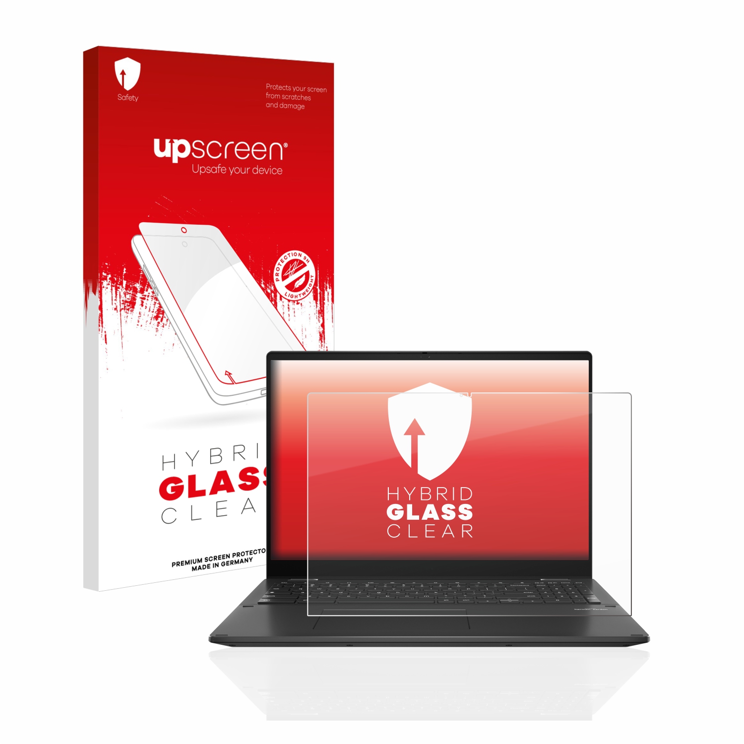 čirá skleněná fólie upscreen Hybrid Glas pro ASUS Chromebook Flip CX5 16 (12. Gen.)
