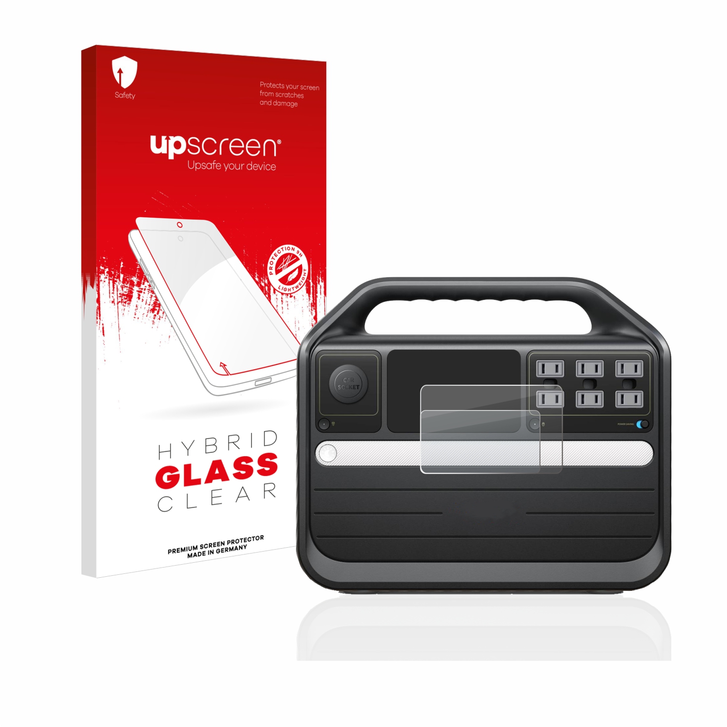 čirá skleněná fólie upscreen Hybrid Glas pro Anker Powerhouse 555