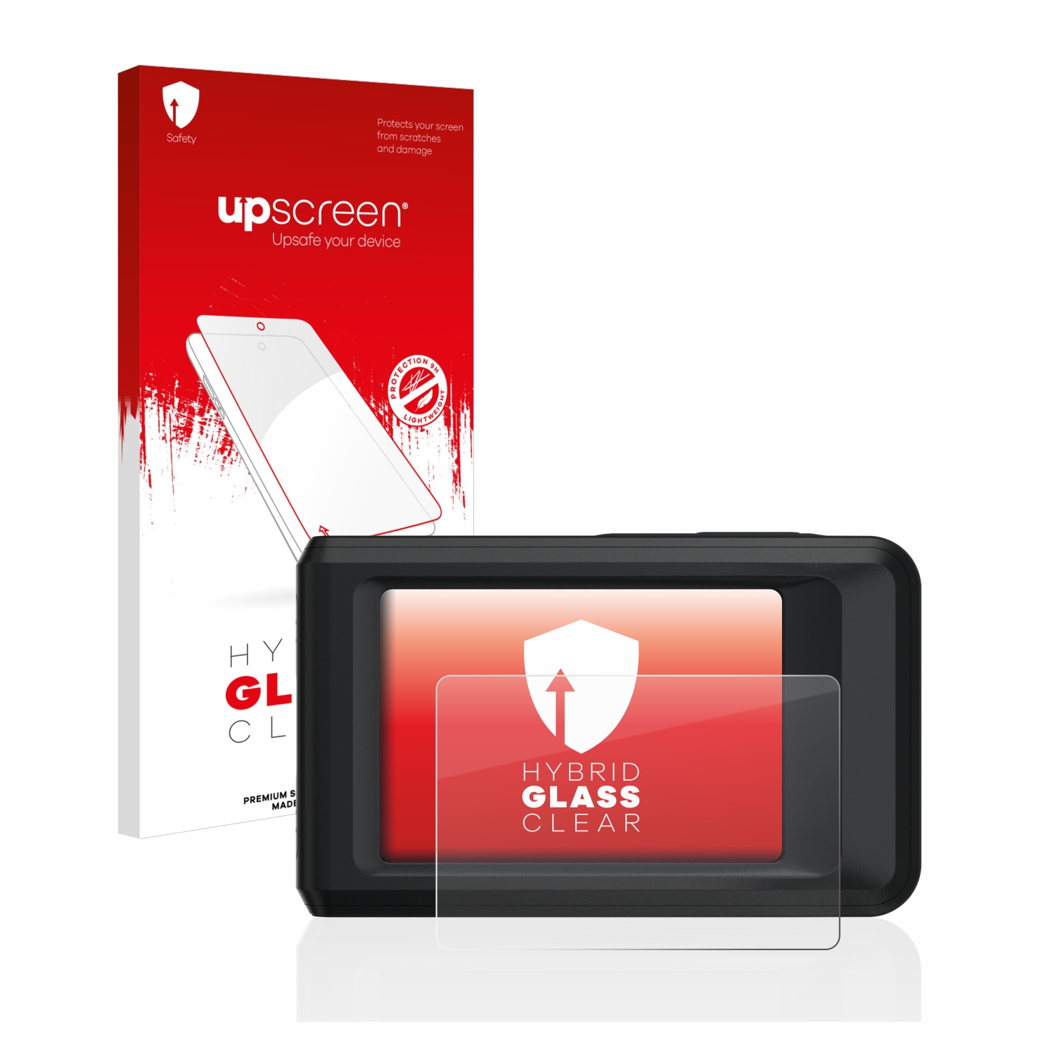 čirá skleněná fólie upscreen Hybrid Glas pro Hikmicro Pocket 2