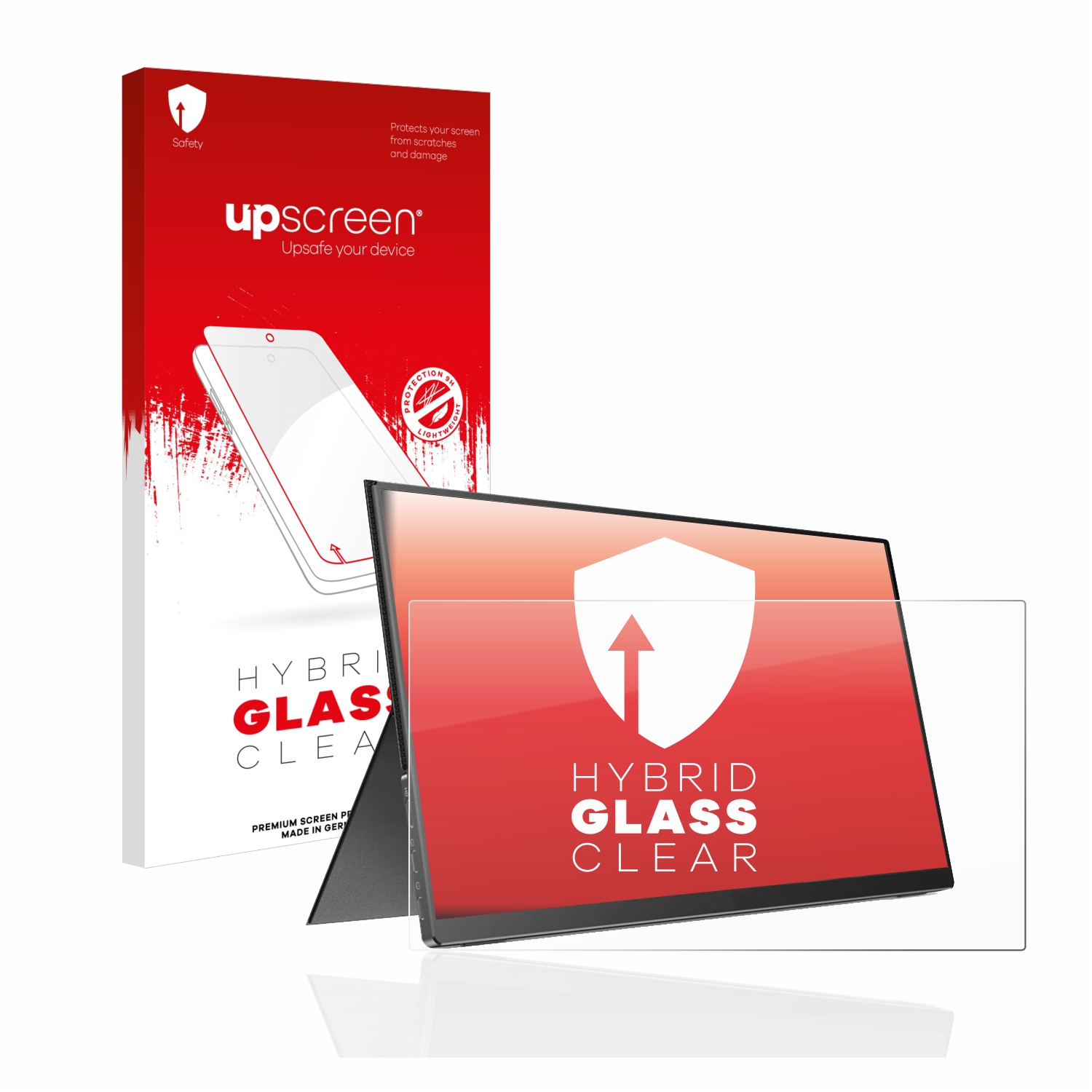 čirá skleněná fólie upscreen Hybrid Glas pro Arzopa A1 Gamut Slim 14