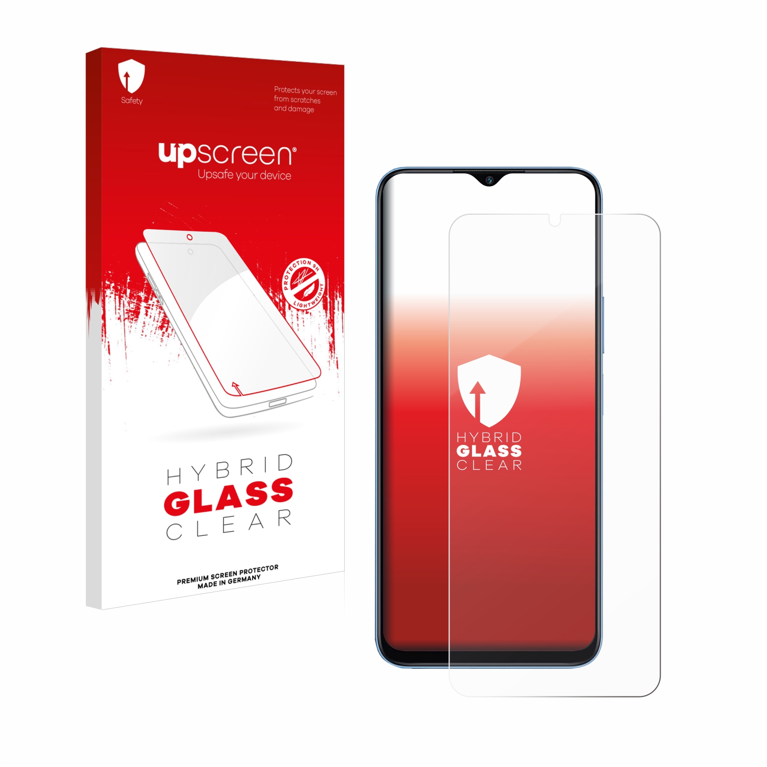 čirá skleněná fólie upscreen Hybrid Glas pro Honor 70 Lite