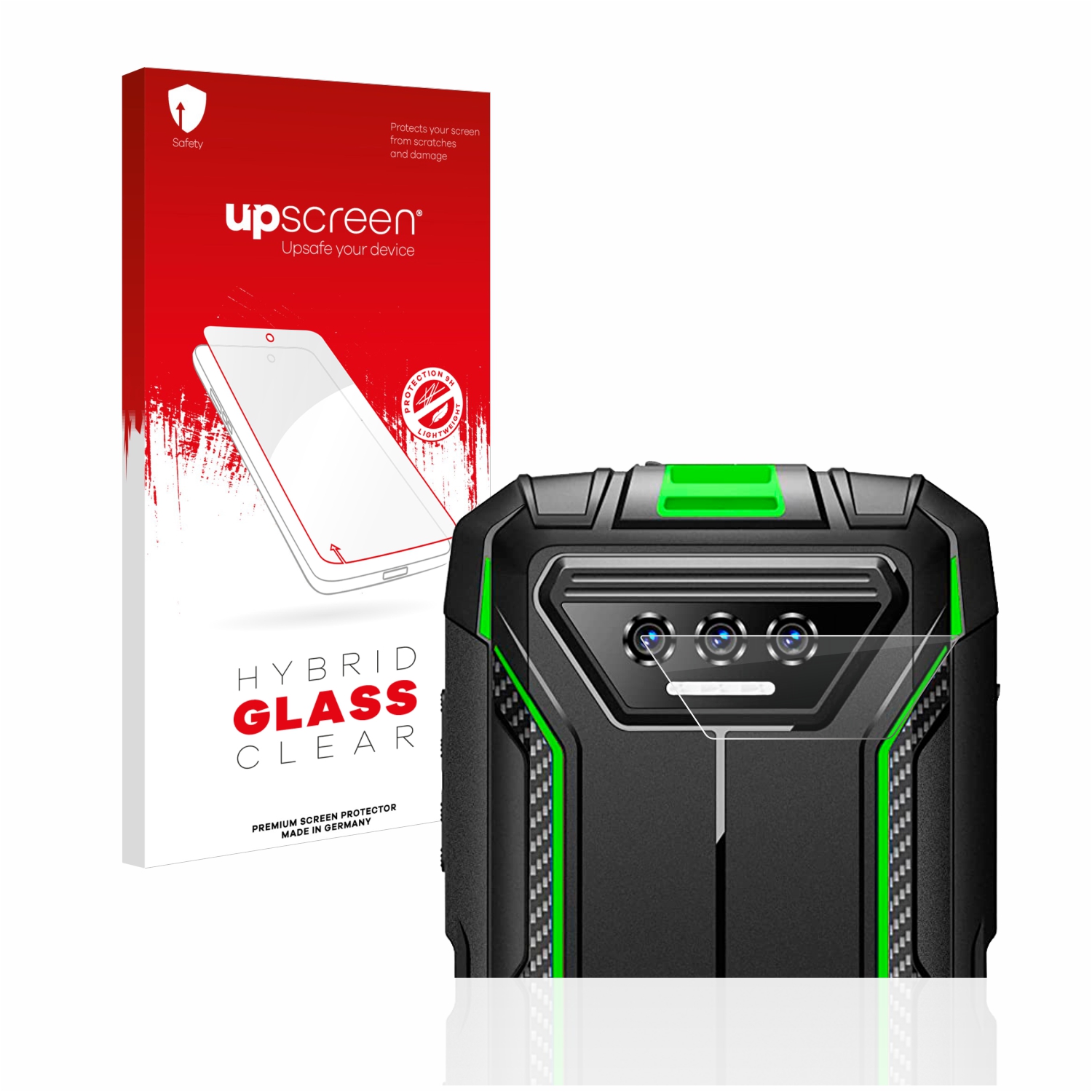 čirá skleněná fólie upscreen Hybrid Glas pro Doogee S41 Pro (pouze kamera)