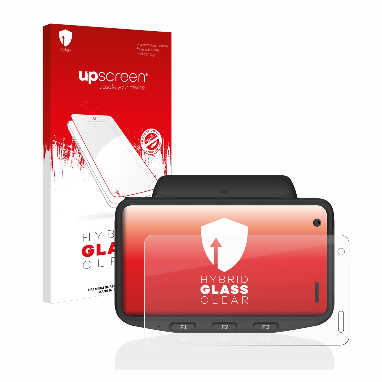 čirá skleněná fólie upscreen Hybrid Glas pro Honeywell CW45