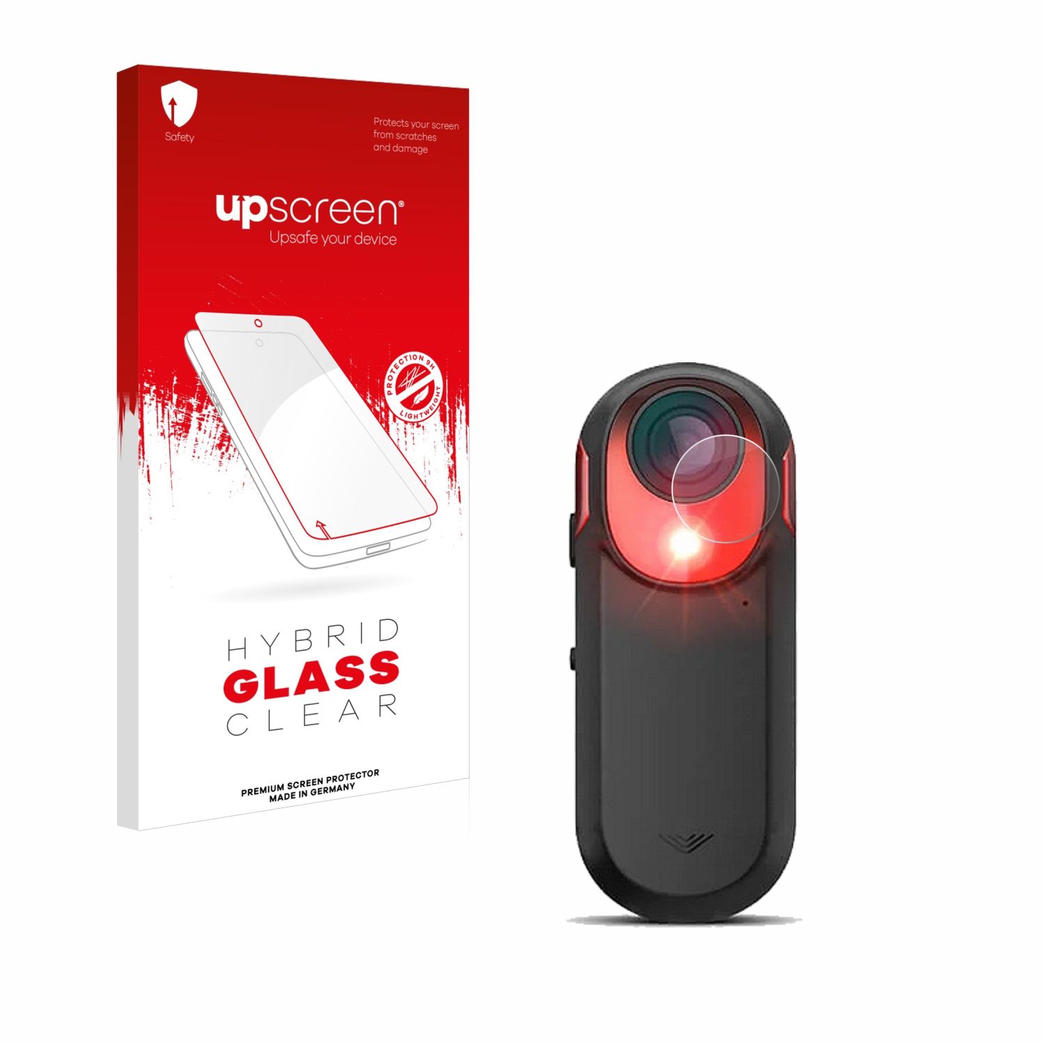 čirá skleněná fólie upscreen Hybrid Glas pro Garmin Varia RCT 715