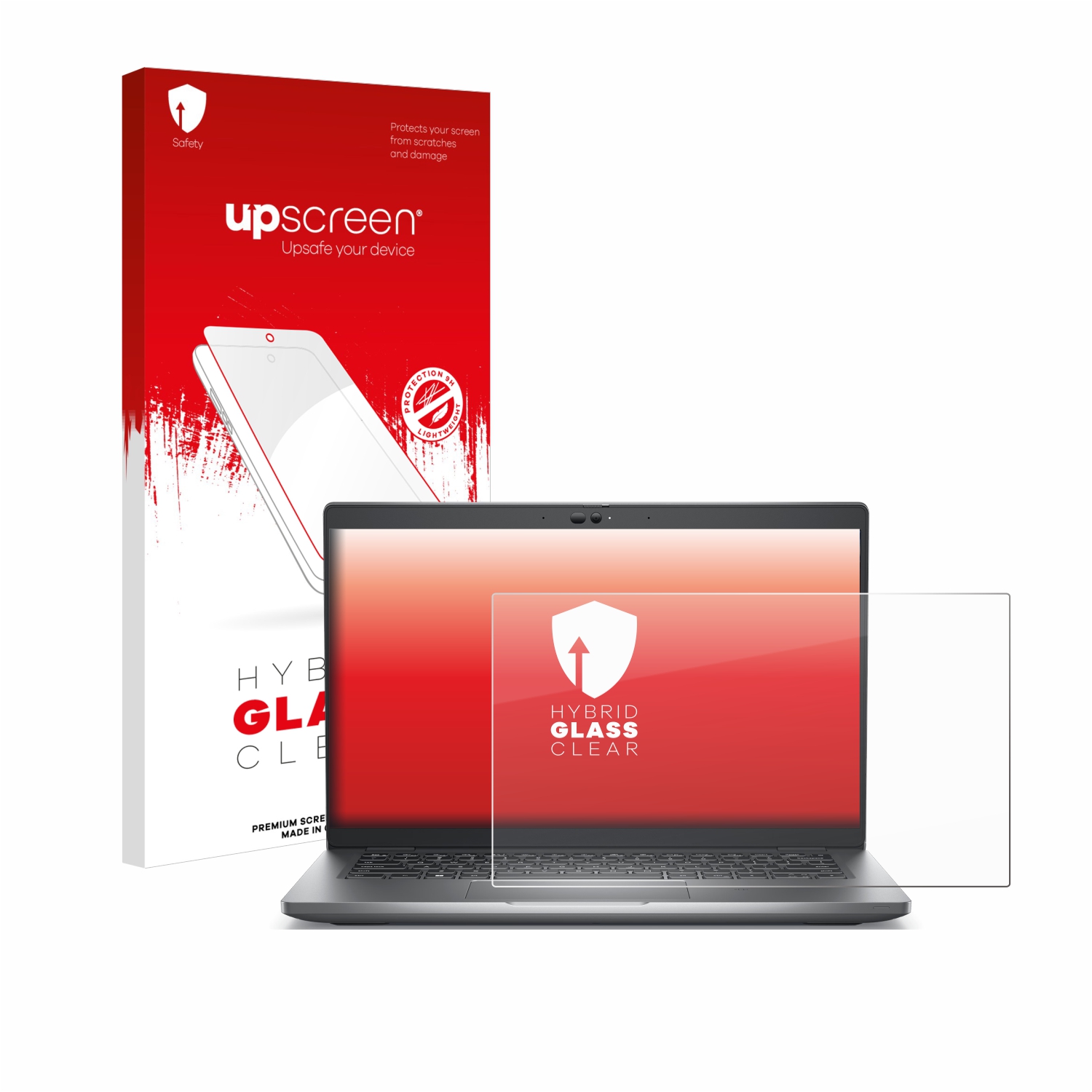 čirá skleněná fólie upscreen Hybrid Glas pro Dell Latitude 5430 Non-Touch