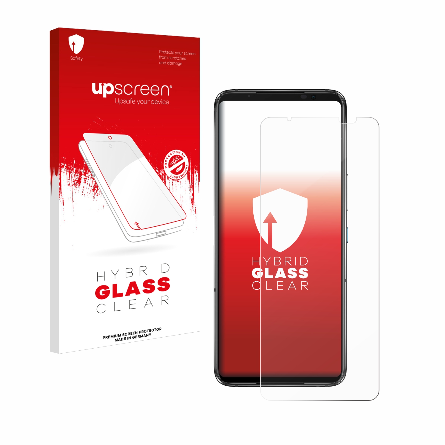čirá skleněná fólie upscreen Hybrid Glas pro ASUS ROG Phone 7 Ultimate