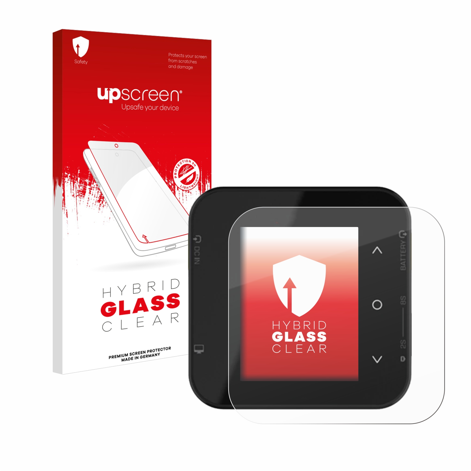 čirá skleněná fólie upscreen Hybrid Glas pro ISDT Air8