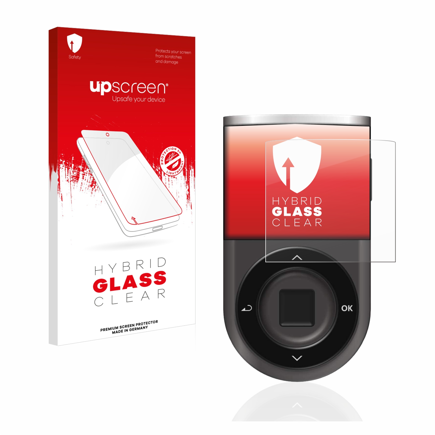 čirá skleněná fólie upscreen Hybrid Glas pro D?CENT Biometric Wallet