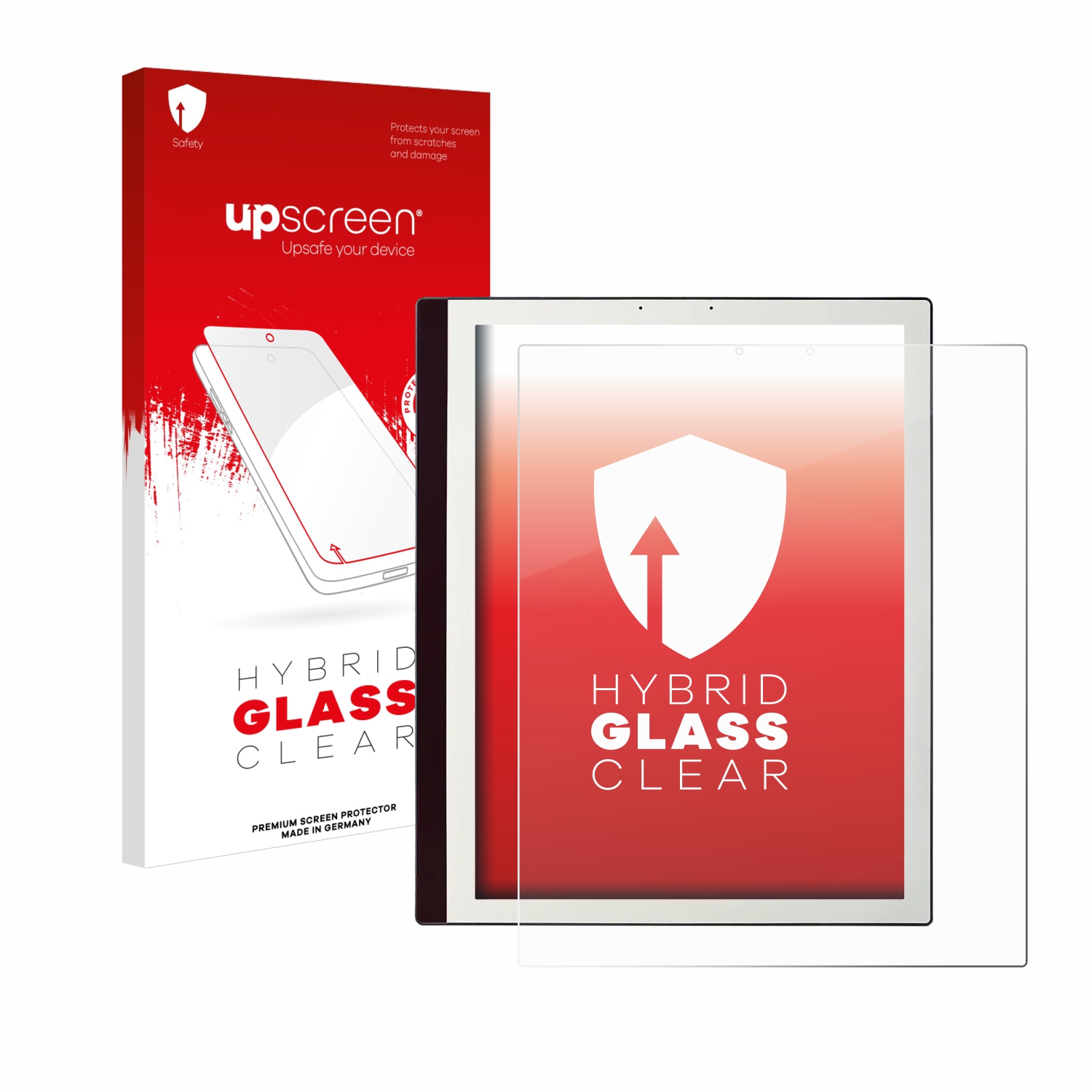 čirá skleněná fólie upscreen Hybrid Glas pro Bookeen Notéa
