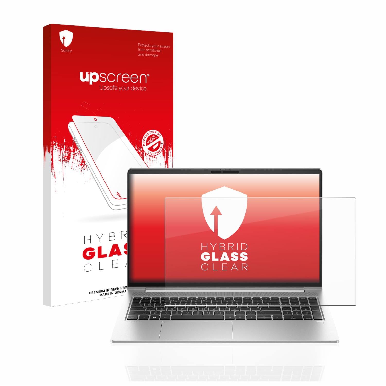čirá skleněná fólie upscreen Hybrid Glas pro HP ProBook 450 G10
