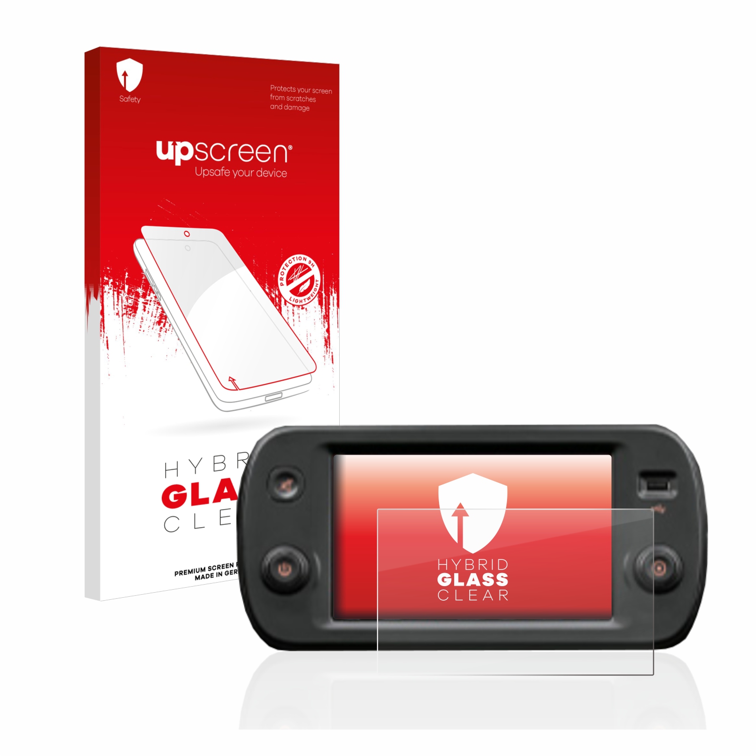čirá skleněná fólie upscreen Hybrid Glas pro Fiat Panda my23 UConnect 7