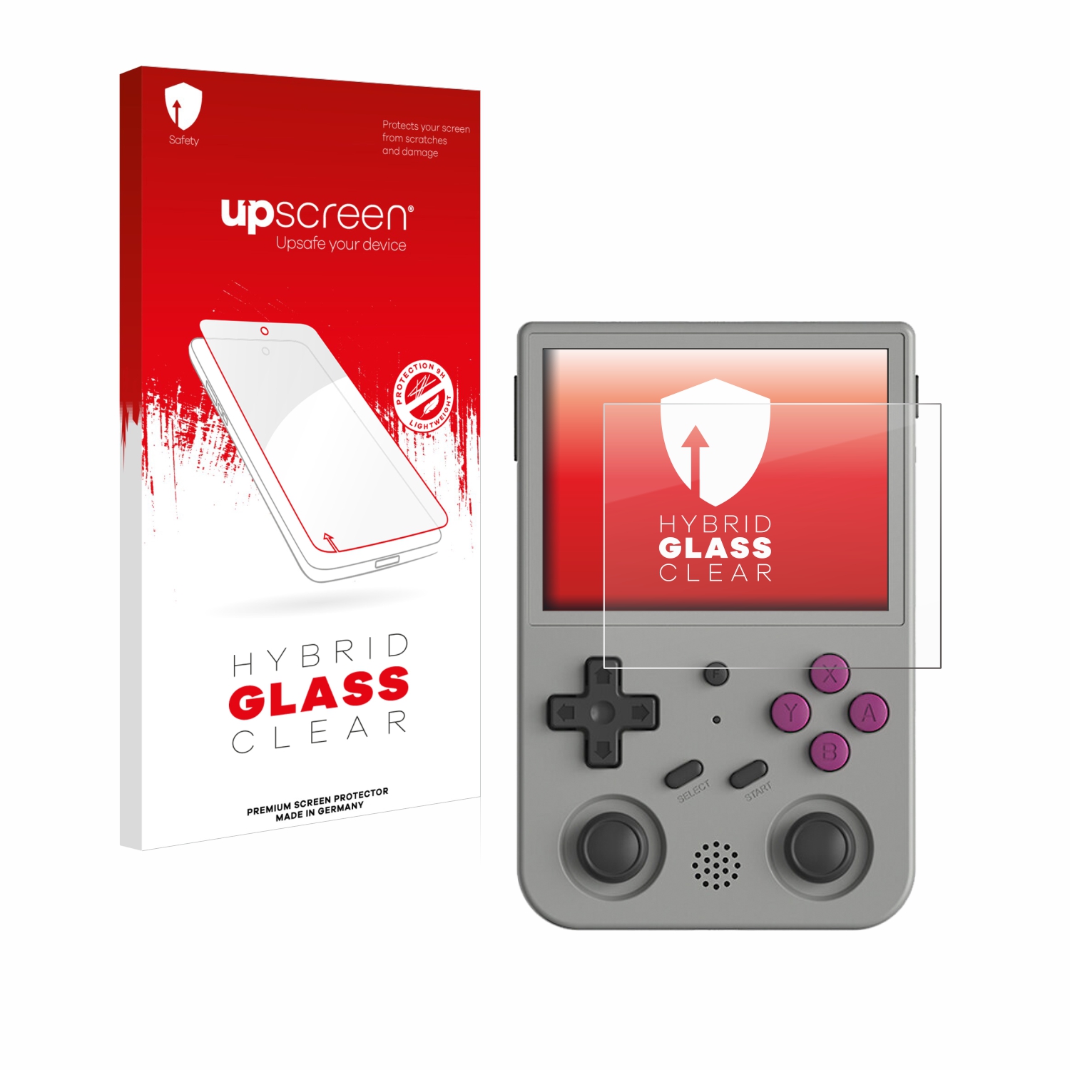 čirá skleněná fólie upscreen Hybrid Glas pro Anbernic RG353V
