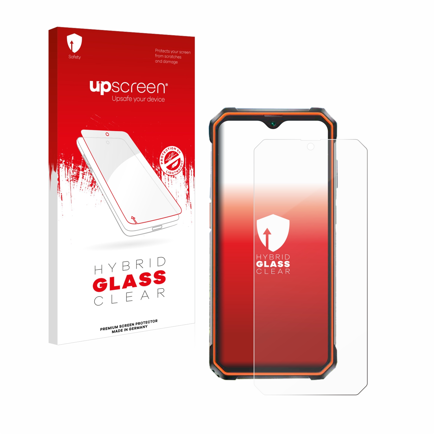 čirá skleněná fólie upscreen Hybrid Glas pro Blackview BV9200
