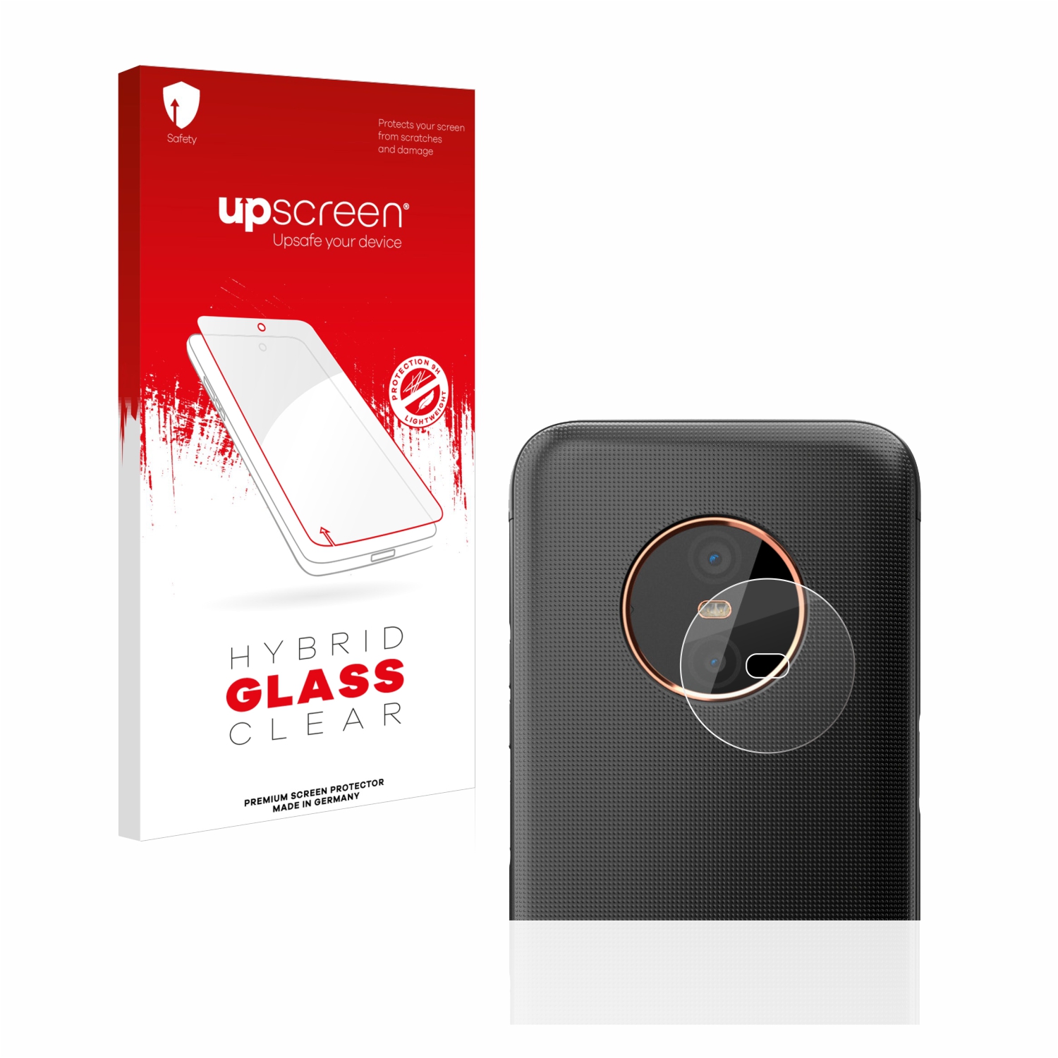 čirá skleněná fólie upscreen Hybrid Glas pro Gigaset GX6 (pouze kamera)