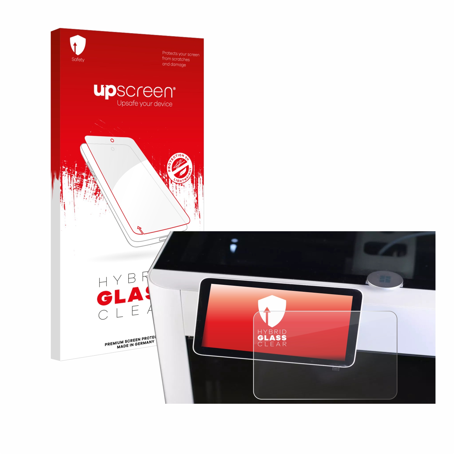 čirá skleněná fólie upscreen Hybrid Glas pro Bambu Lab X1-Carbon 3D Printer