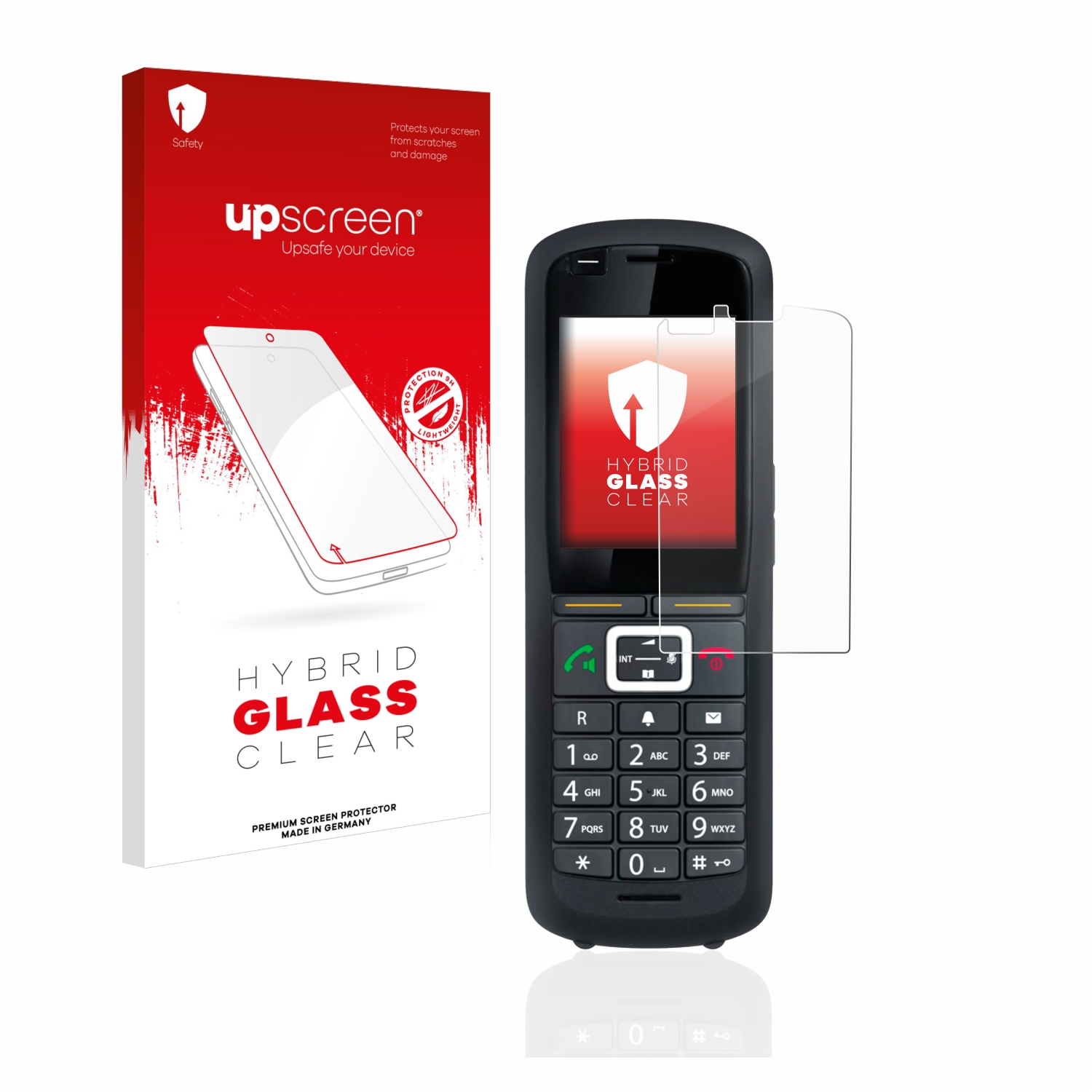 čirá skleněná fólie upscreen Hybrid Glas pro Gigaset R700H Pro