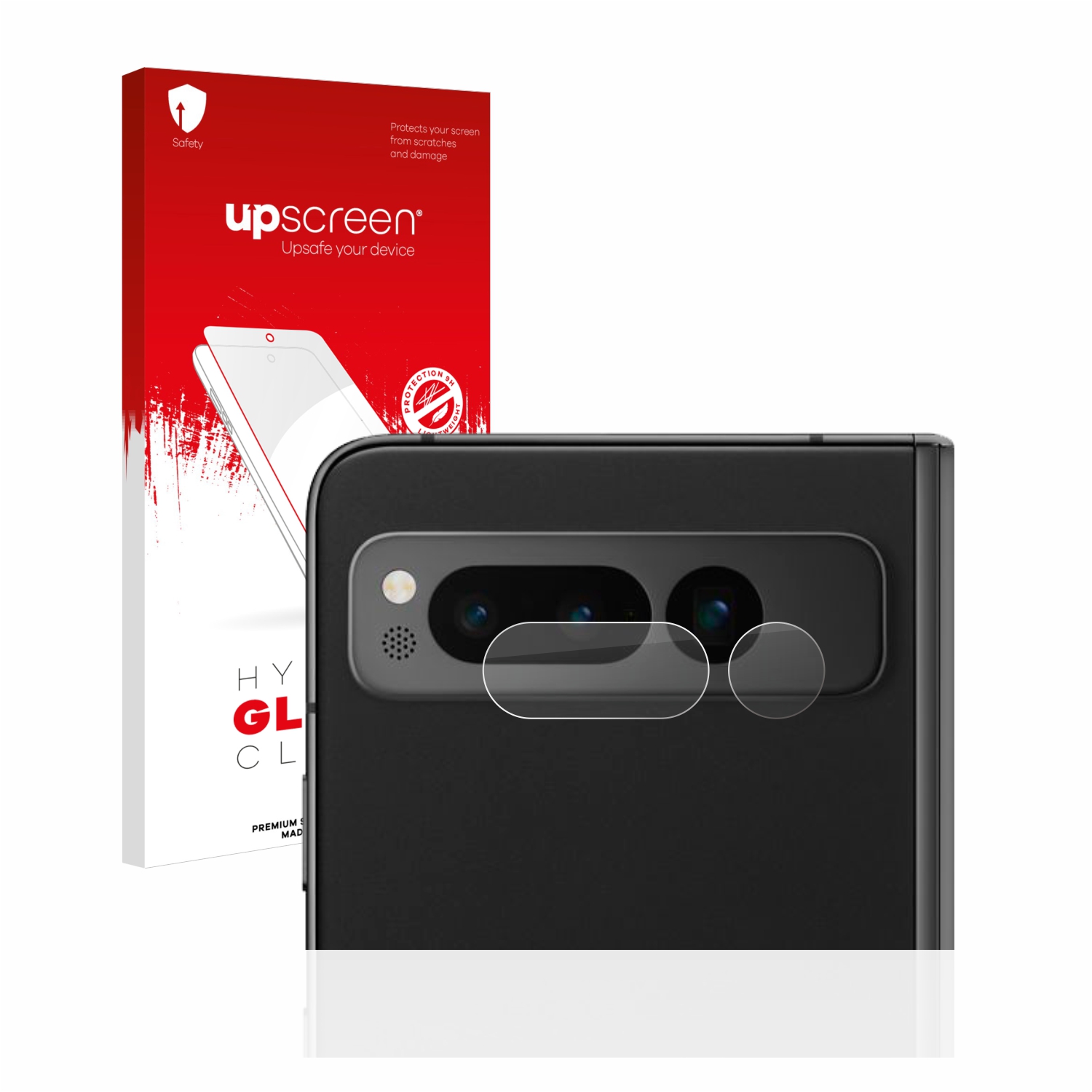 čirá skleněná fólie upscreen Hybrid Glas pro Google Pixel Fold (pouze kamera)