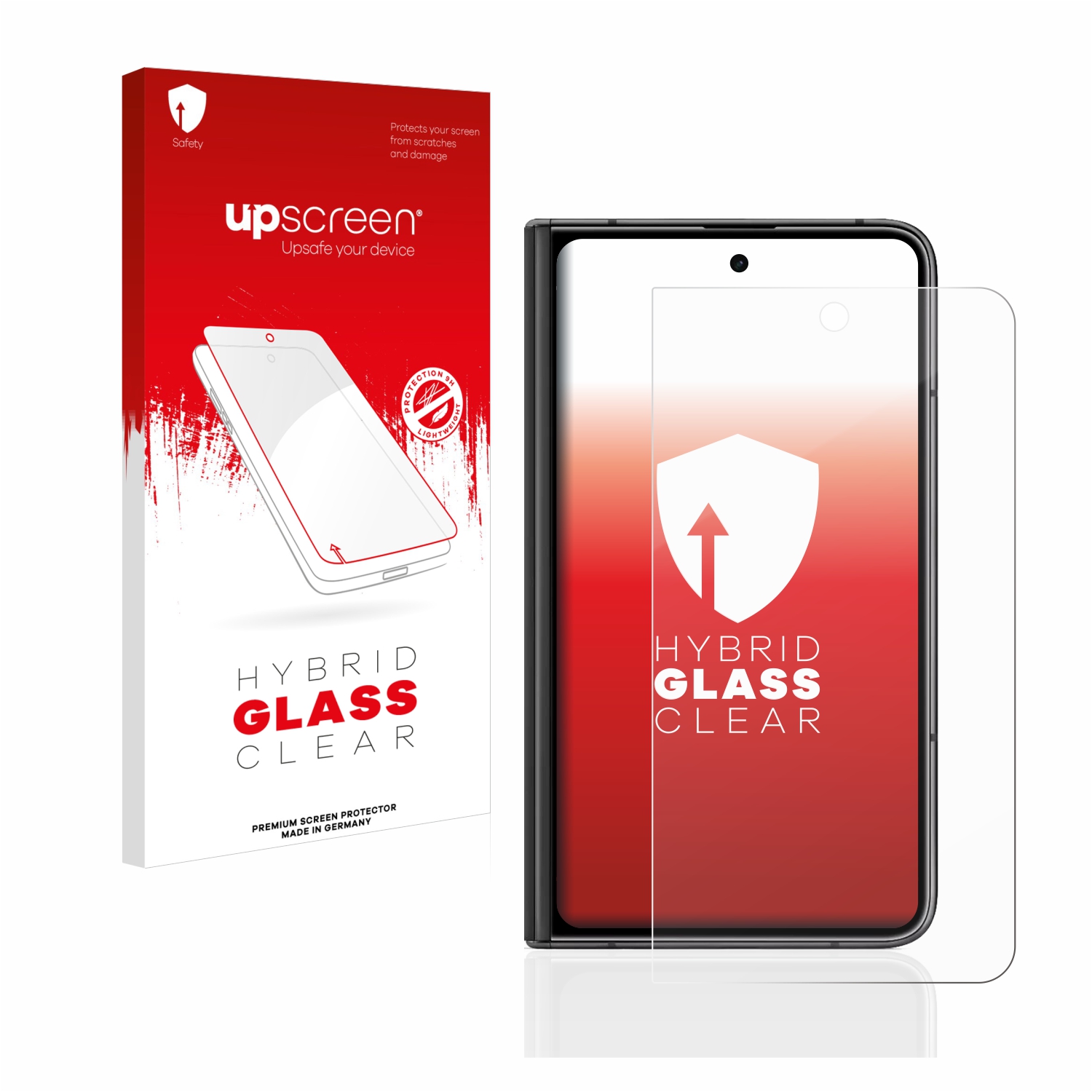 čirá skleněná fólie upscreen Hybrid Glas pro Google Pixel Fold (externí displej)