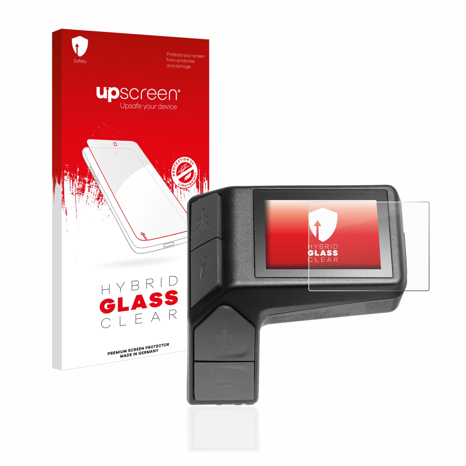 čirá skleněná fólie upscreen Hybrid Glas pro Giant Ridecontrol Dash