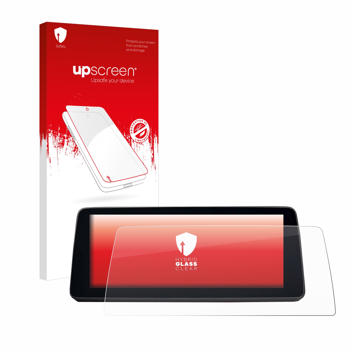 čirá skleněná fólie upscreen Hybrid Glas pro BMW 5 G30/G31 2017-2019