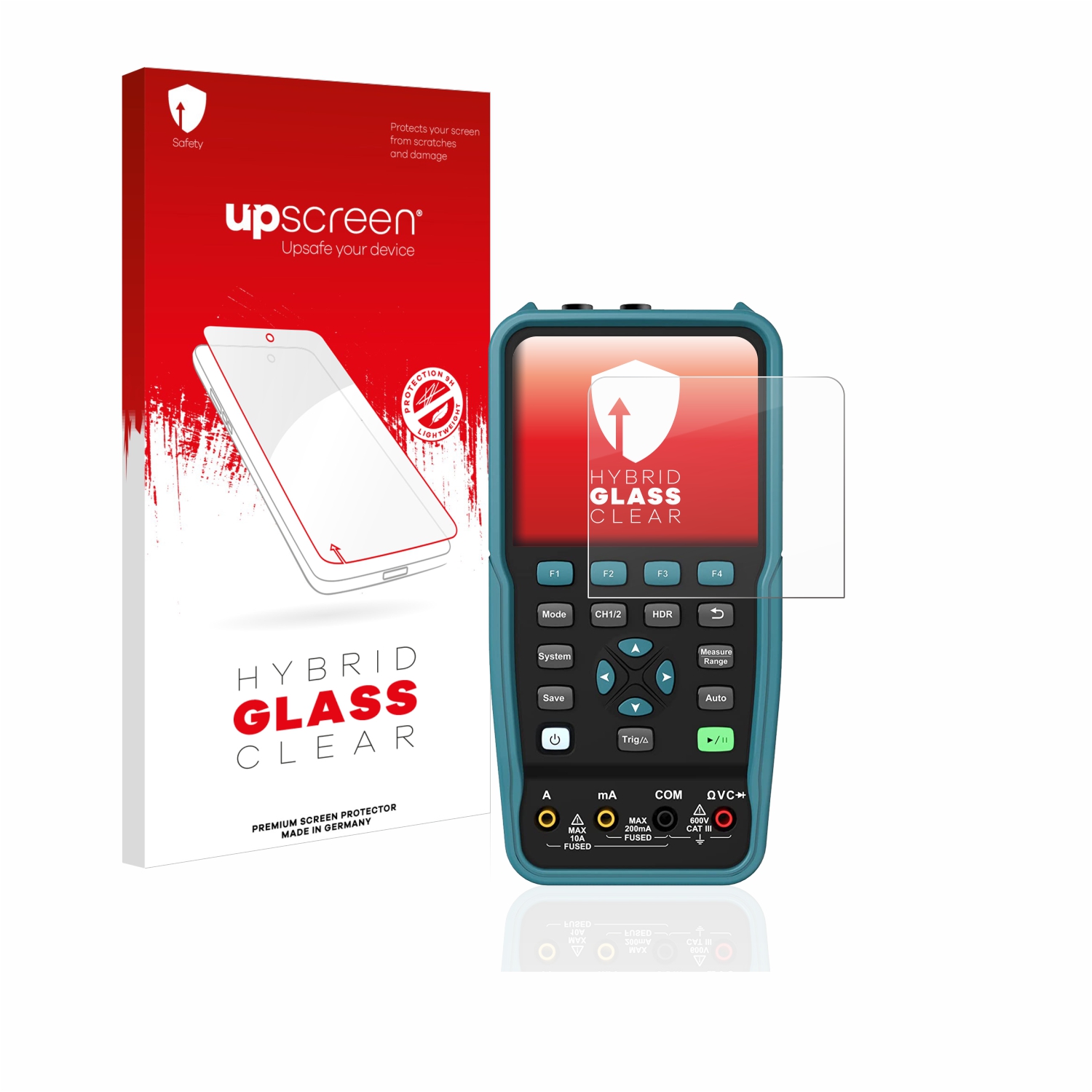 čirá skleněná fólie upscreen Hybrid Glas pro Hanmatek HO102