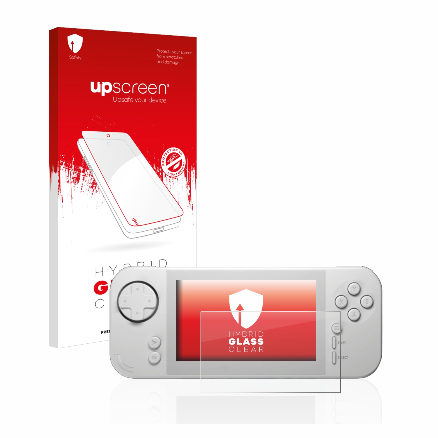 čirá skleněná fólie upscreen Hybrid Glas pro Blaze Evercade EXP