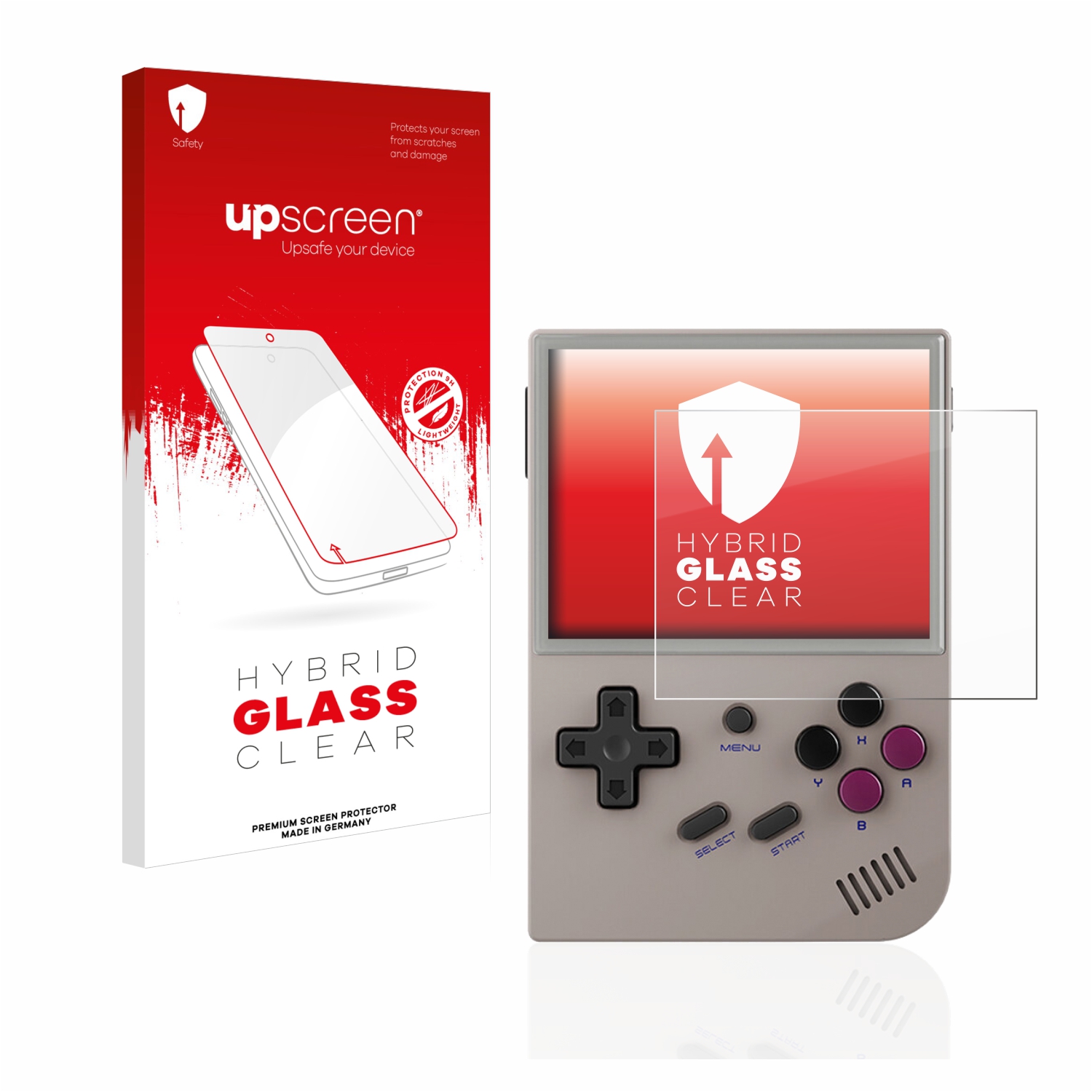 čirá skleněná fólie upscreen Hybrid Glas pro Anbernic RG35XX