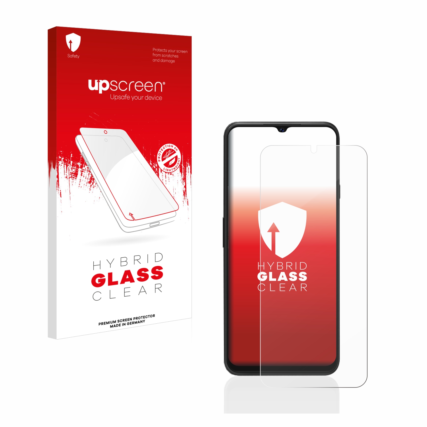 čirá skleněná fólie upscreen Hybrid Glas pro Cubot P80