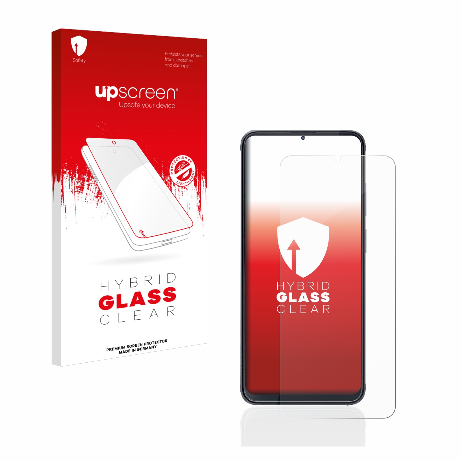 čirá skleněná fólie upscreen Hybrid Glas pro Cubot X70