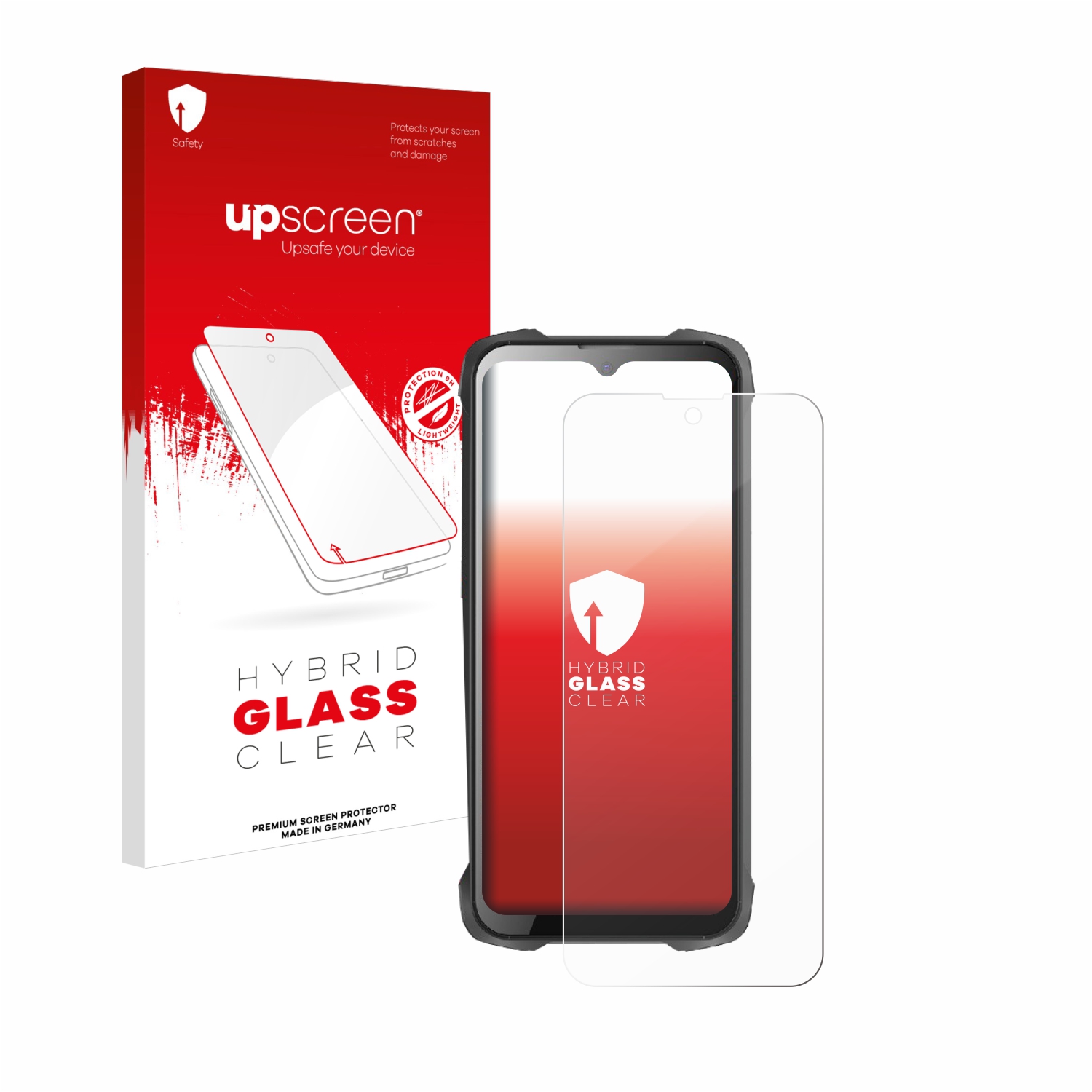 čirá skleněná fólie upscreen Hybrid Glas pro Cubot King Kong 9