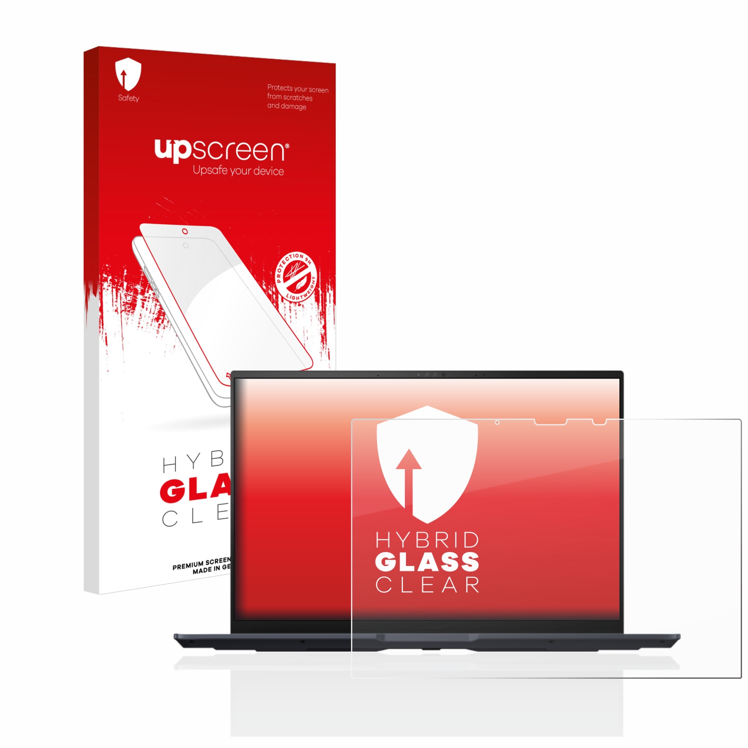 čirá skleněná fólie upscreen Hybrid Glas pro ASUS ZenBook 14 OLED 2023