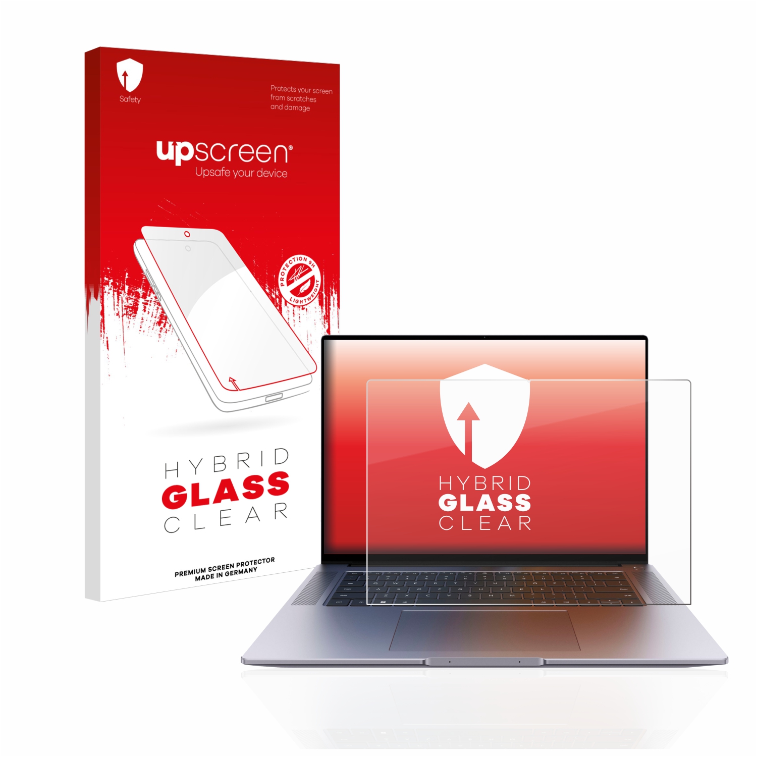 čirá skleněná fólie upscreen Hybrid Glas pro Huawei MateBook 16s 2023