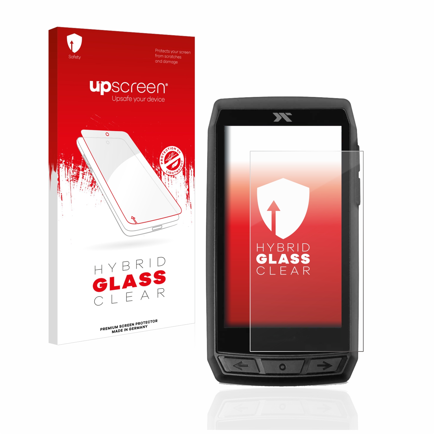 čirá skleněná fólie upscreen Hybrid Glas pro CicloSport Navic 400