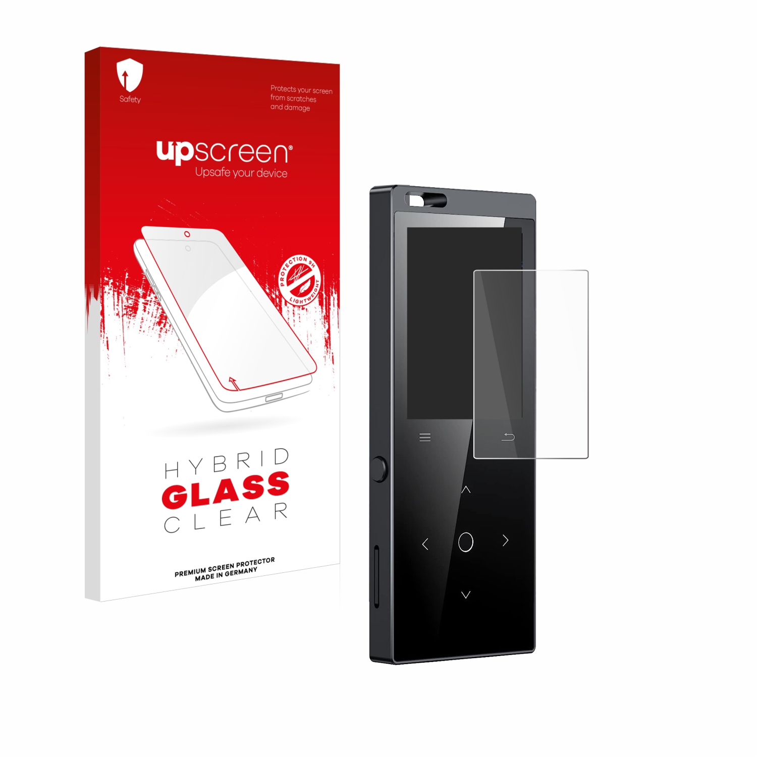čirá skleněná fólie upscreen Hybrid Glas pro Dodosoul M800