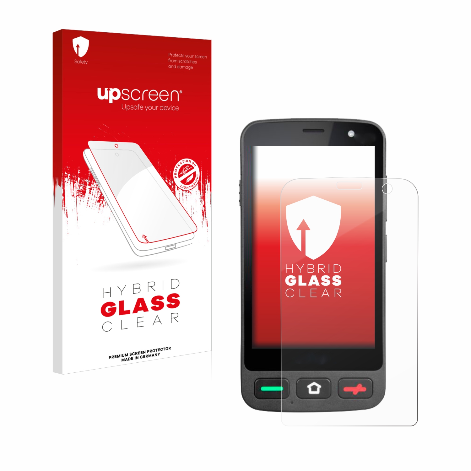 čirá skleněná fólie upscreen Hybrid Glas pro Brondi Amico Pocket