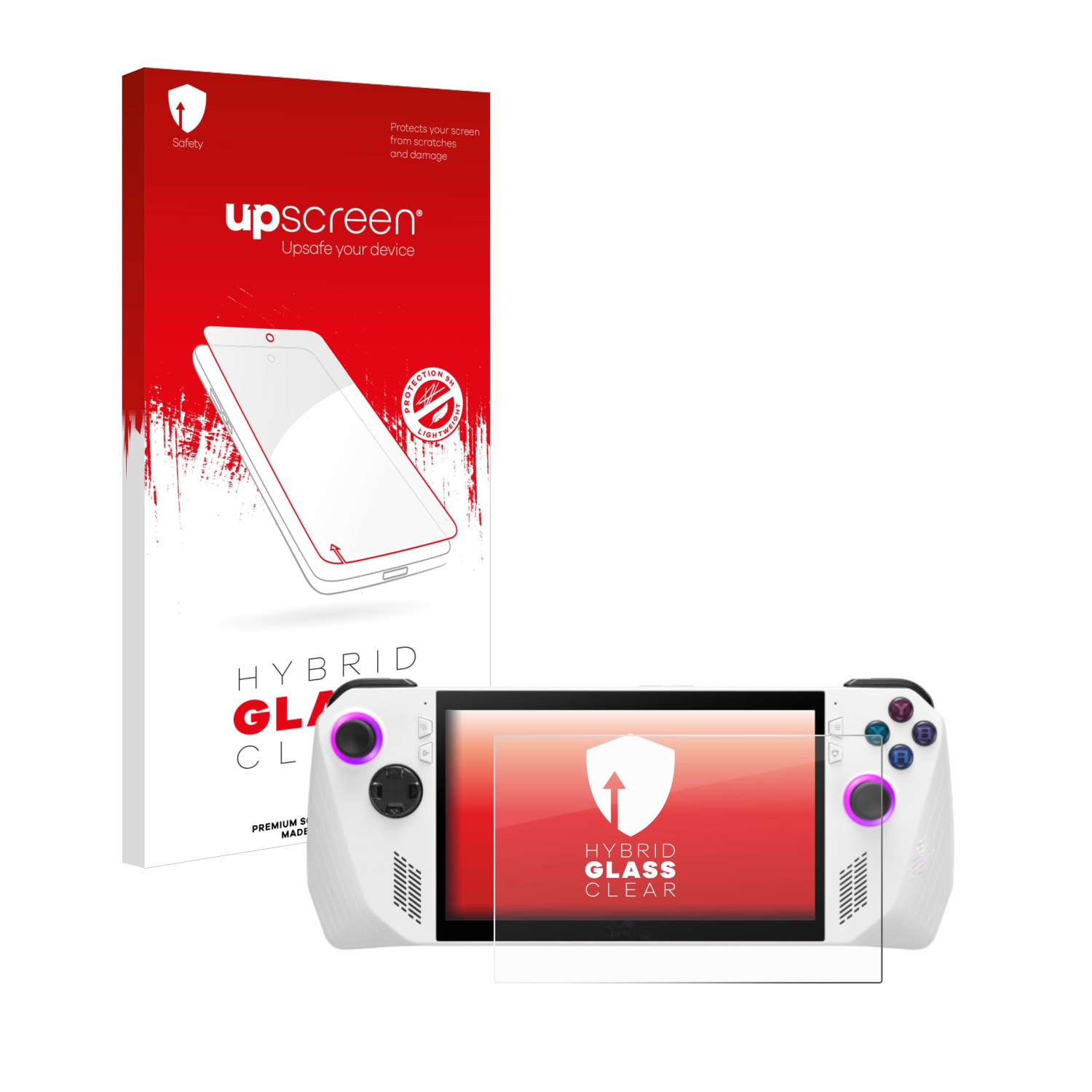 čirá skleněná fólie upscreen Hybrid Glas pro ASUS ROG Ally (2023) RC71L