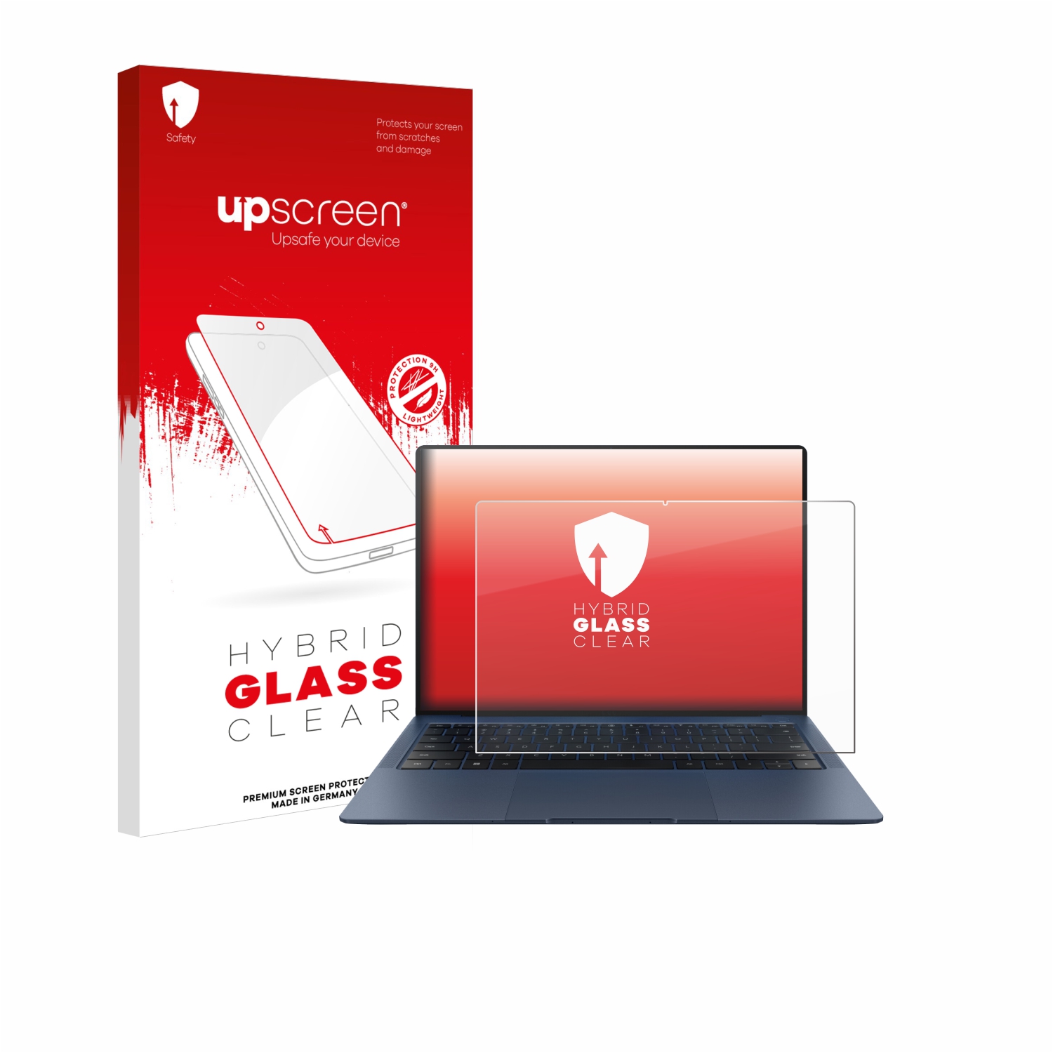 čirá skleněná fólie upscreen Hybrid Glas pro Huawei MateBook X Pro 2023