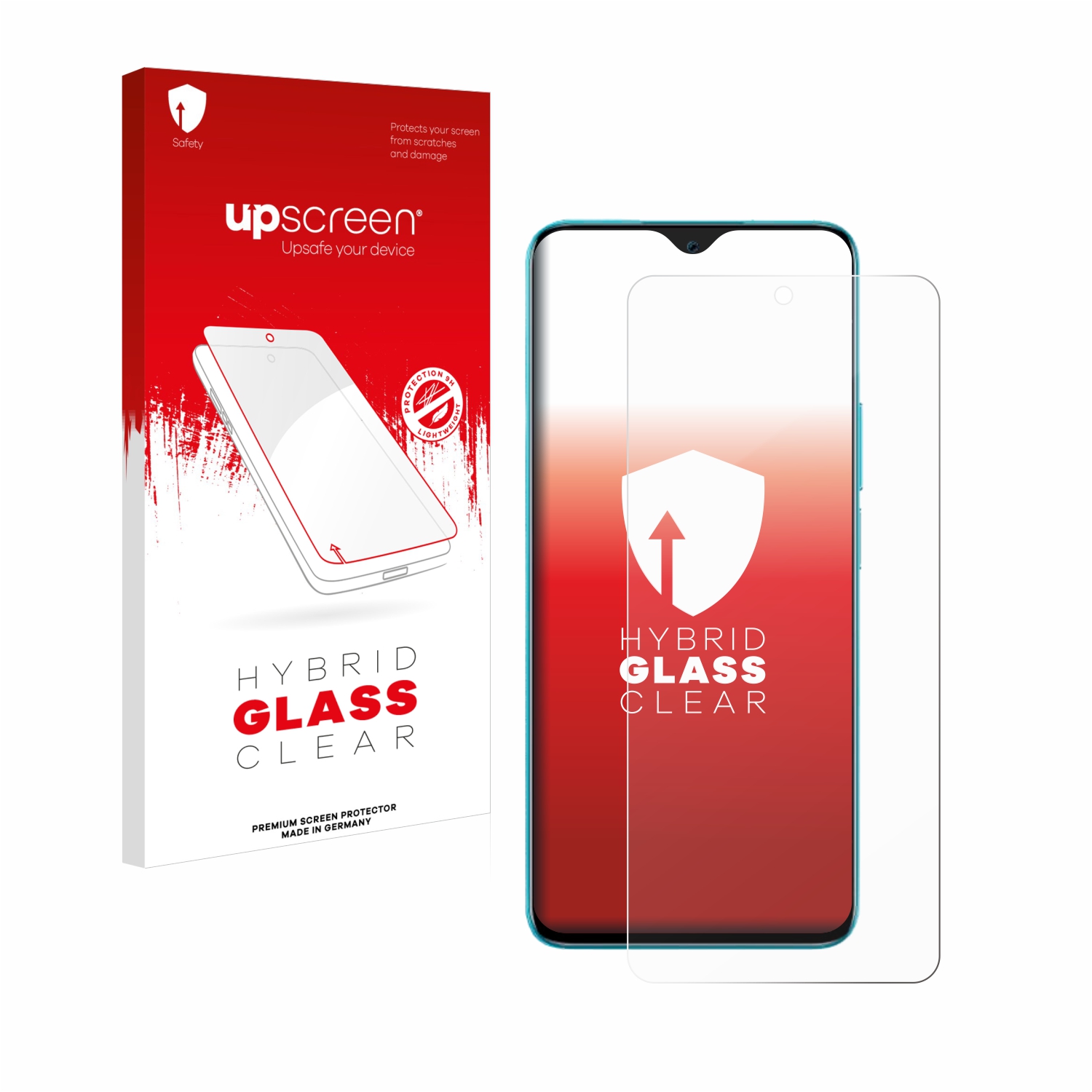 čirá skleněná fólie upscreen Hybrid Glas pro Honor 90 Lite