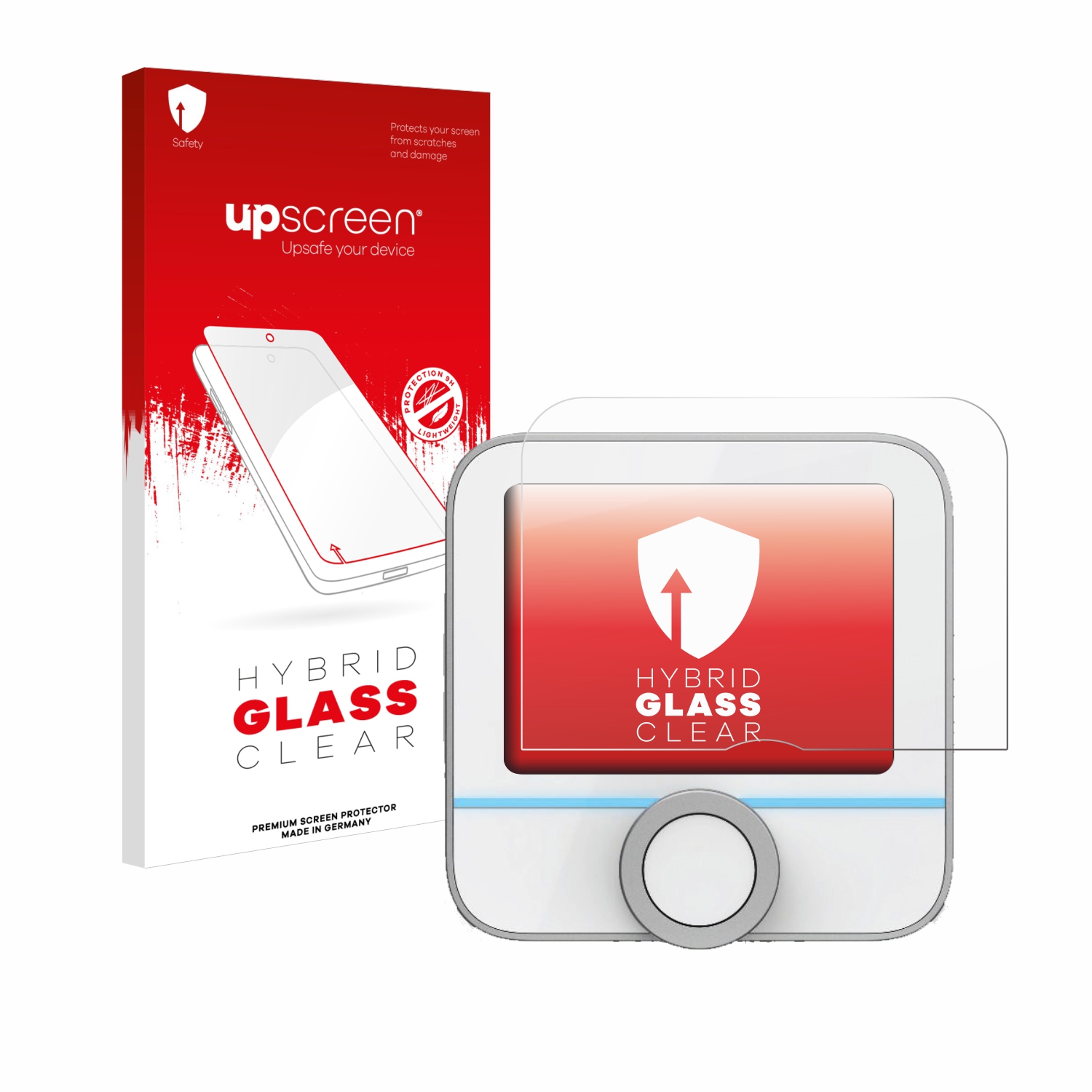 čirá skleněná fólie upscreen Hybrid Glas pro Bosch Smart Home 230 V (pokojový termostat II)