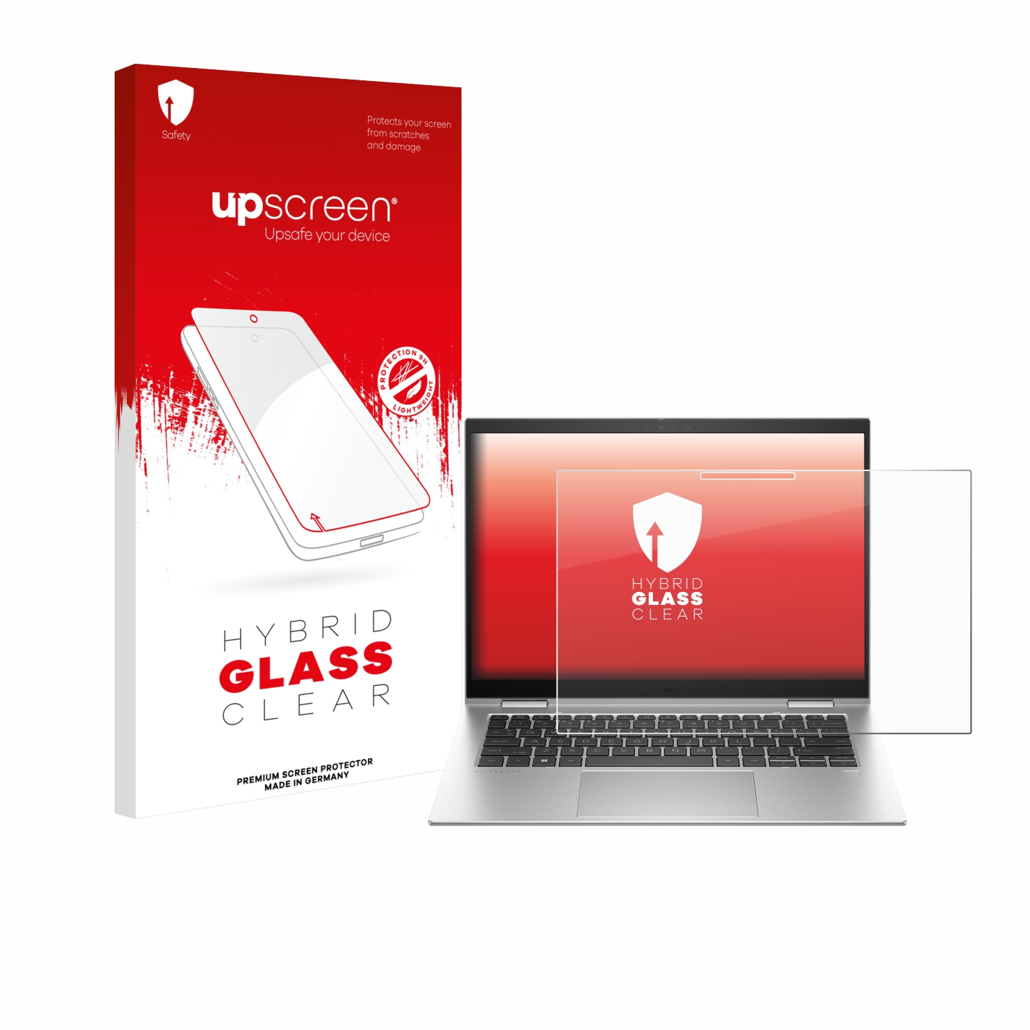 čirá skleněná fólie upscreen Hybrid Glas pro HP EliteBook x360 1040 G10