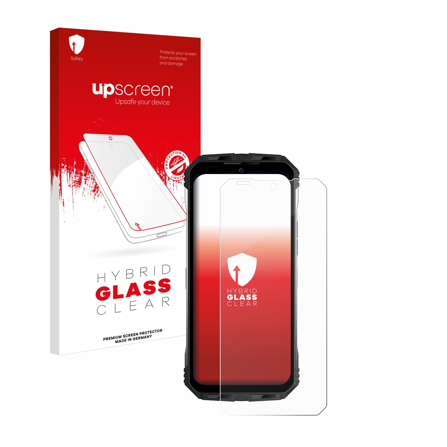 čirá skleněná fólie upscreen Hybrid Glas pro Doogee S100 Pro