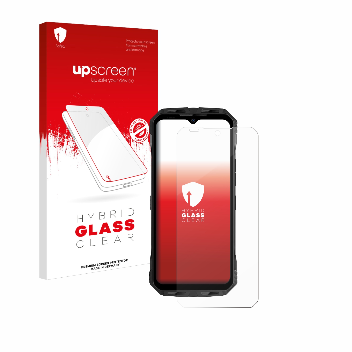 čirá skleněná fólie upscreen Hybrid Glas pro Doogee V30