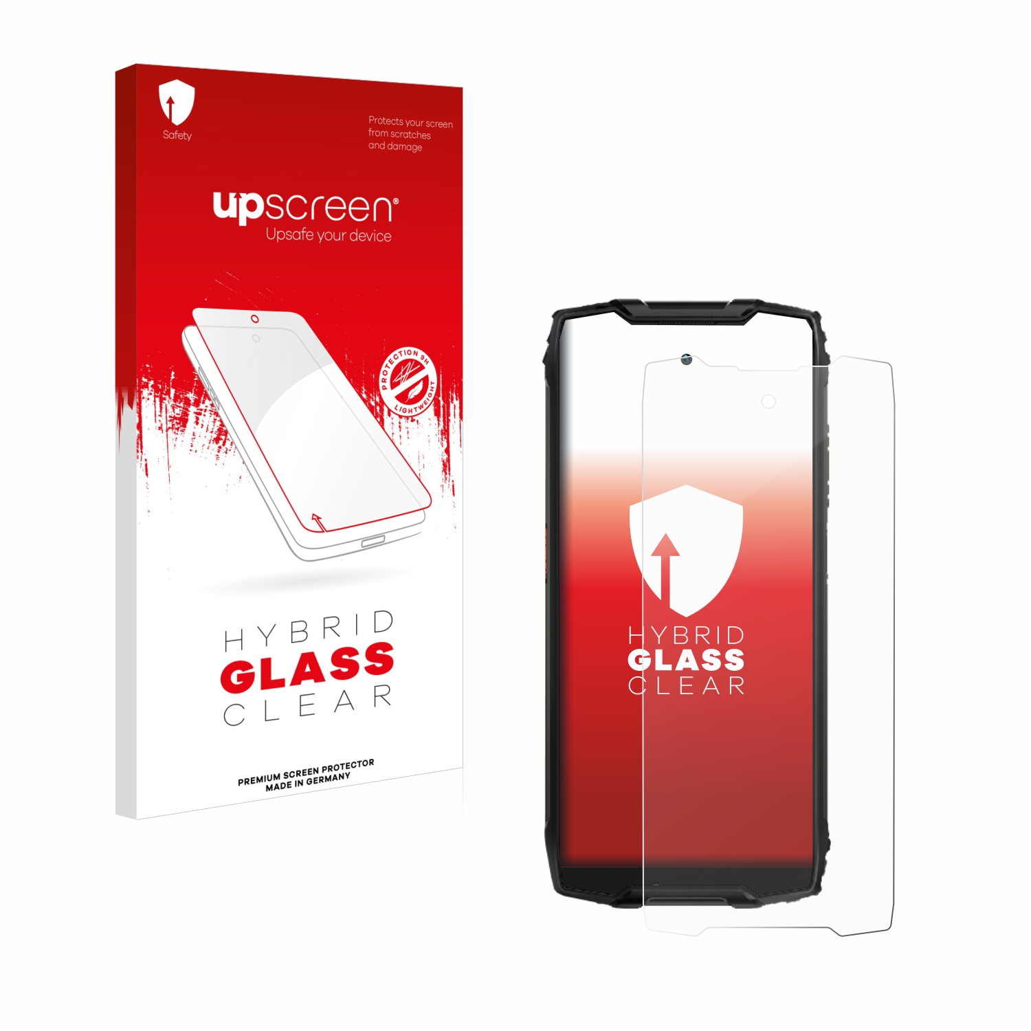 čirá skleněná fólie upscreen Hybrid Glas pro Blackview BV9300