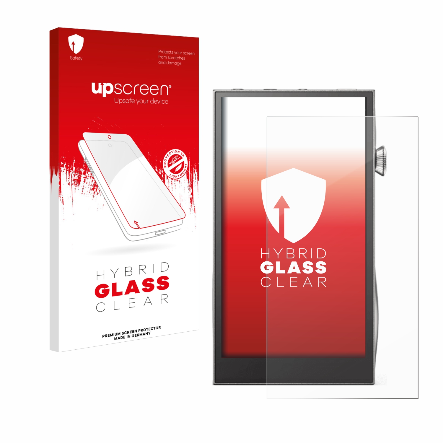 čirá skleněná fólie upscreen Hybrid Glas pro Astell&Kern A&futura SE300